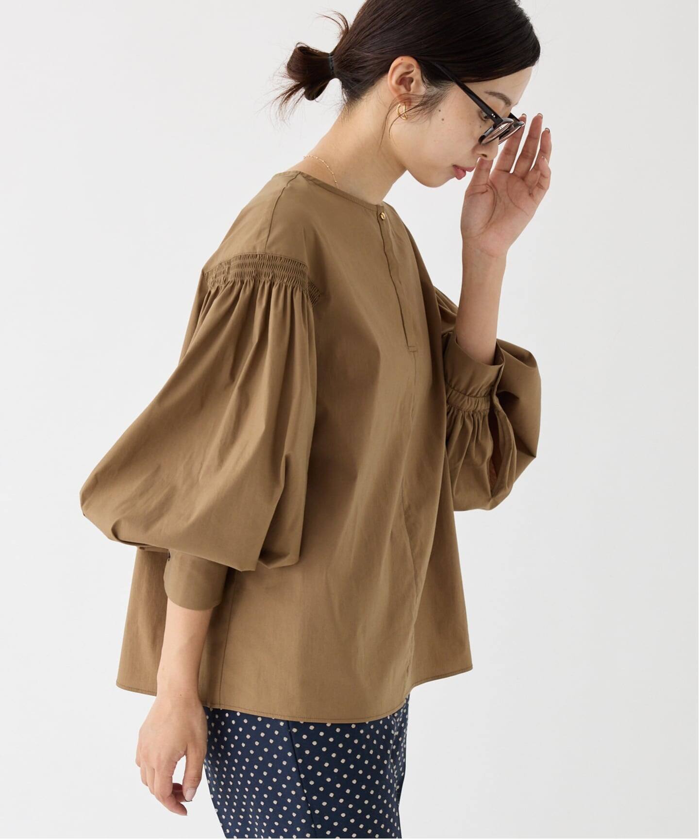 イエナ　シャーリング　ブラウス シャーリングブラウス（シャツ／ブラウス）｜IENA（イエナ）の