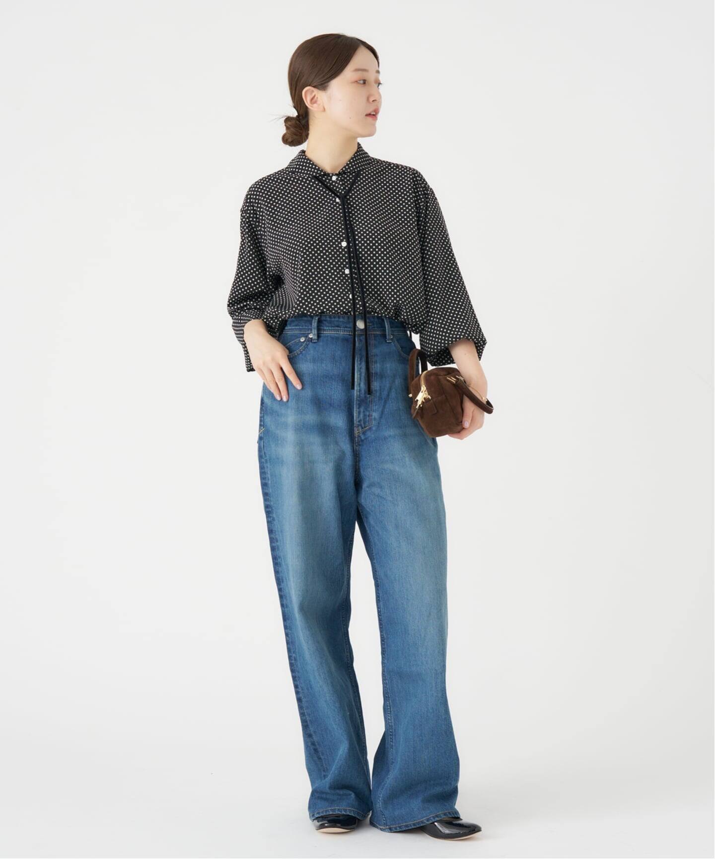 ミニラウンドカラーブラウス（シャツ／ブラウス）｜IENA（イエナ）の