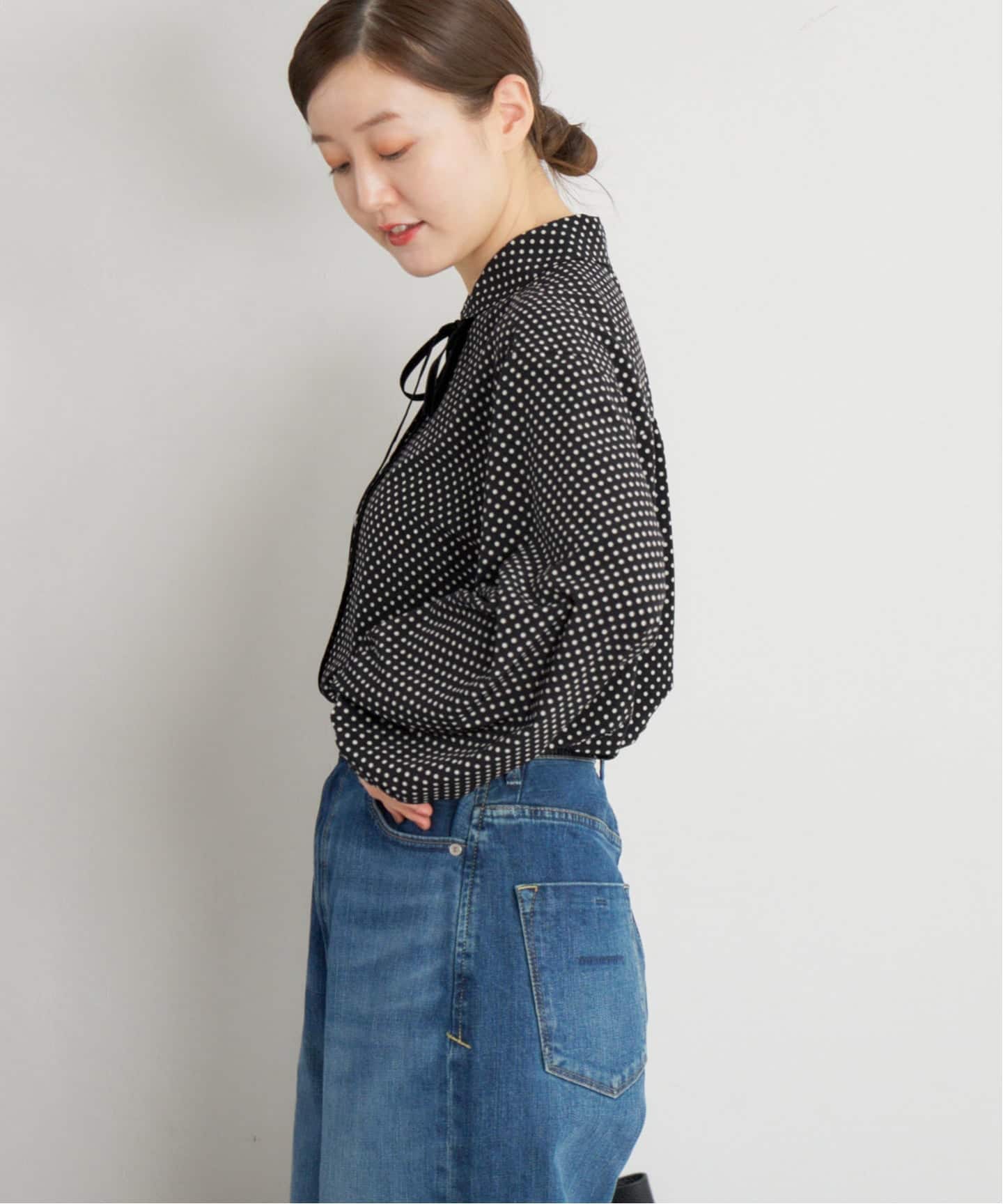 ミニラウンドカラーブラウス（シャツ／ブラウス）｜IENA（イエナ