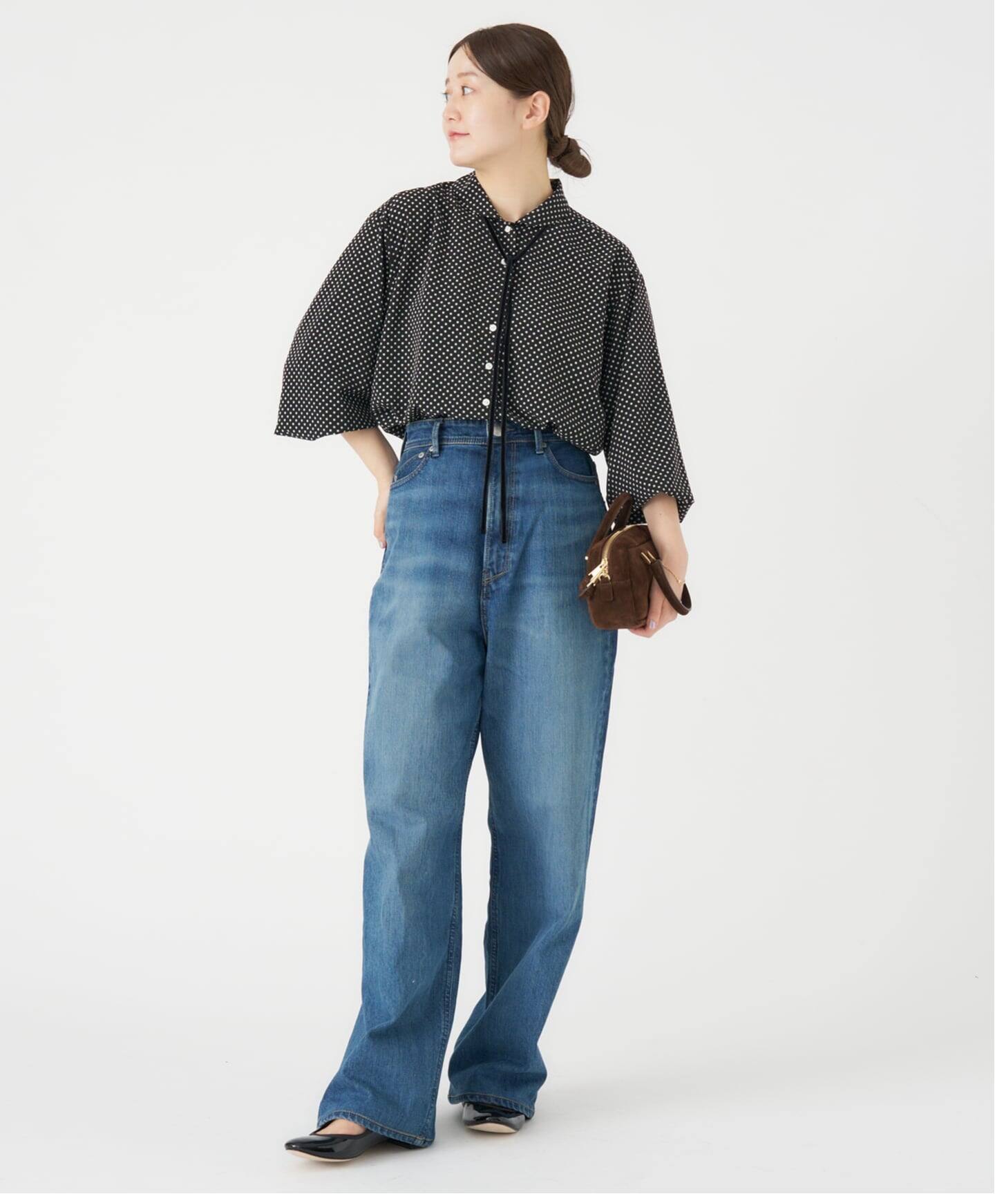 ミニラウンドカラーブラウス（シャツ／ブラウス）｜IENA（イエナ）の