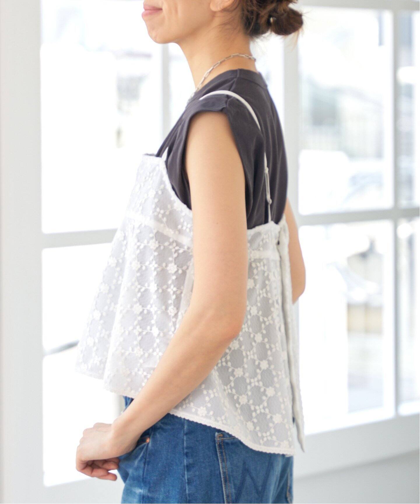 一部店舗・WEB限定》レースキャミソール（キャミソール）｜IENA  