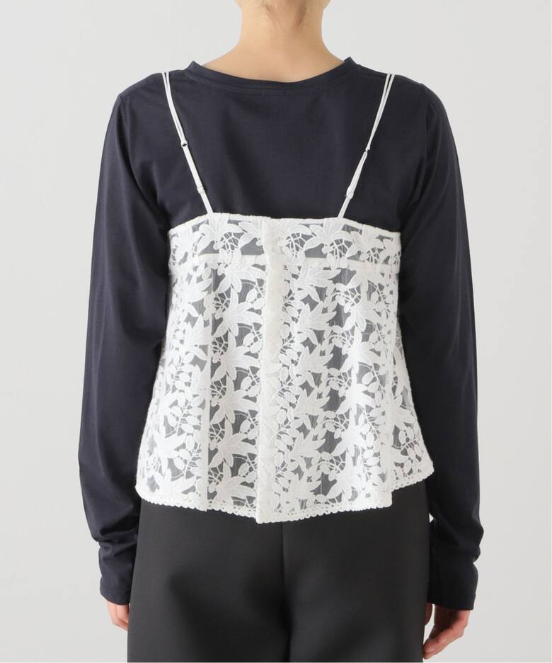 WEB限定/追加予約》レースショートキャミソール（キャミソール）｜IENA  