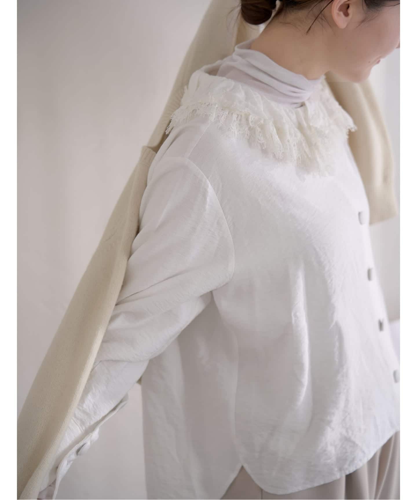 MAISON GUILLEMETTE/メゾンギヨメット CHLOE SHIRT シャツ（シャツ