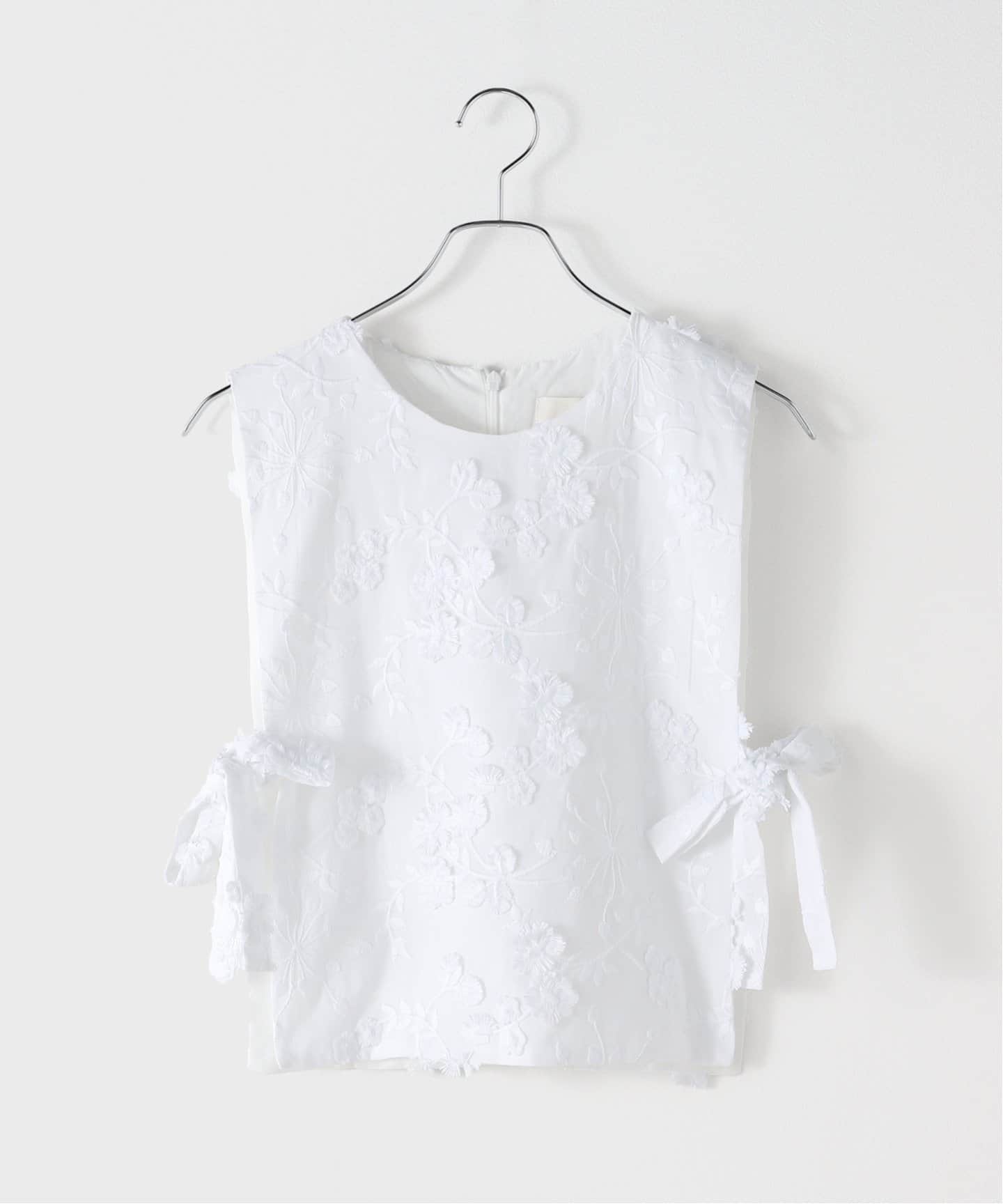 MAISON GUILLEMETTE/メゾンギヨメット EMBROIDERE FLOWERS BL ブラウス