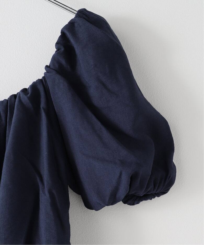 MAISON GUILLEMETTE/メゾンギヨメット CROP BL ブラウス LEACROP 