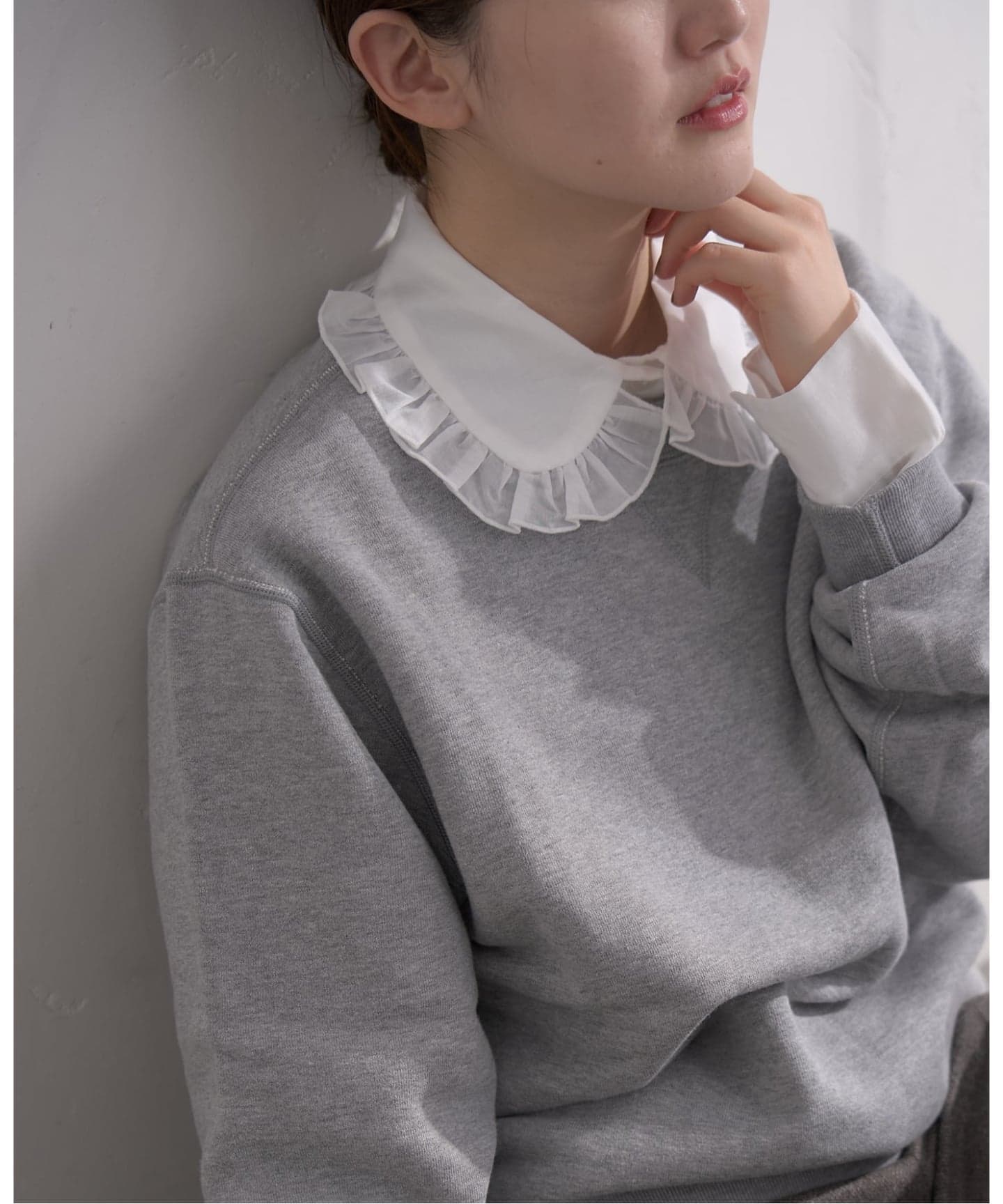 MAISON GUILLEMETTE/メゾンギヨメット CLARA VEIL SHIRT シャツ