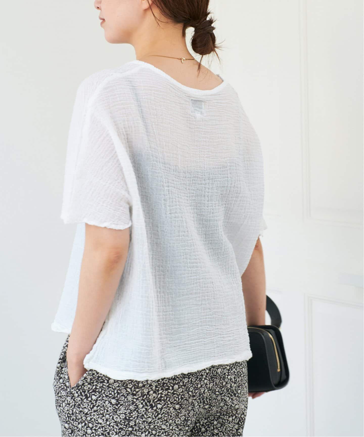 【新品未使用】Ateliers Francais 長袖シャツ　イエナ別注 LES ATELIERS FRANCAIS DE CONFECTION ハーフスリーブトップス（シャツ