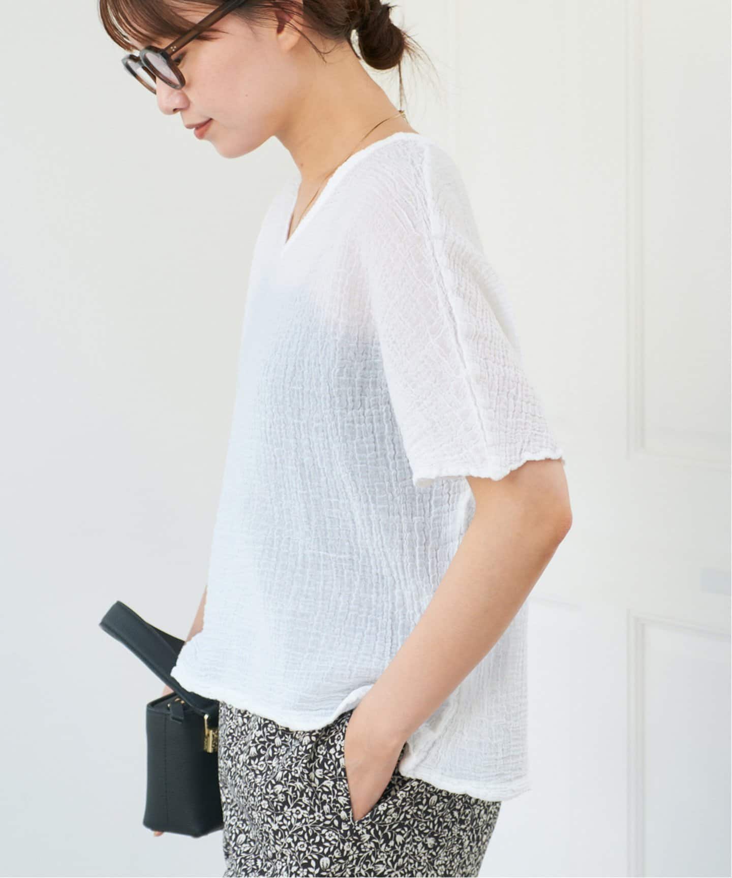 IENA - 新品 IENA ATELIERS FRANCAIS ブラウス 追加予約》LES ATELIERS FRANCAIS DE CONFECTION ロングスリーブ