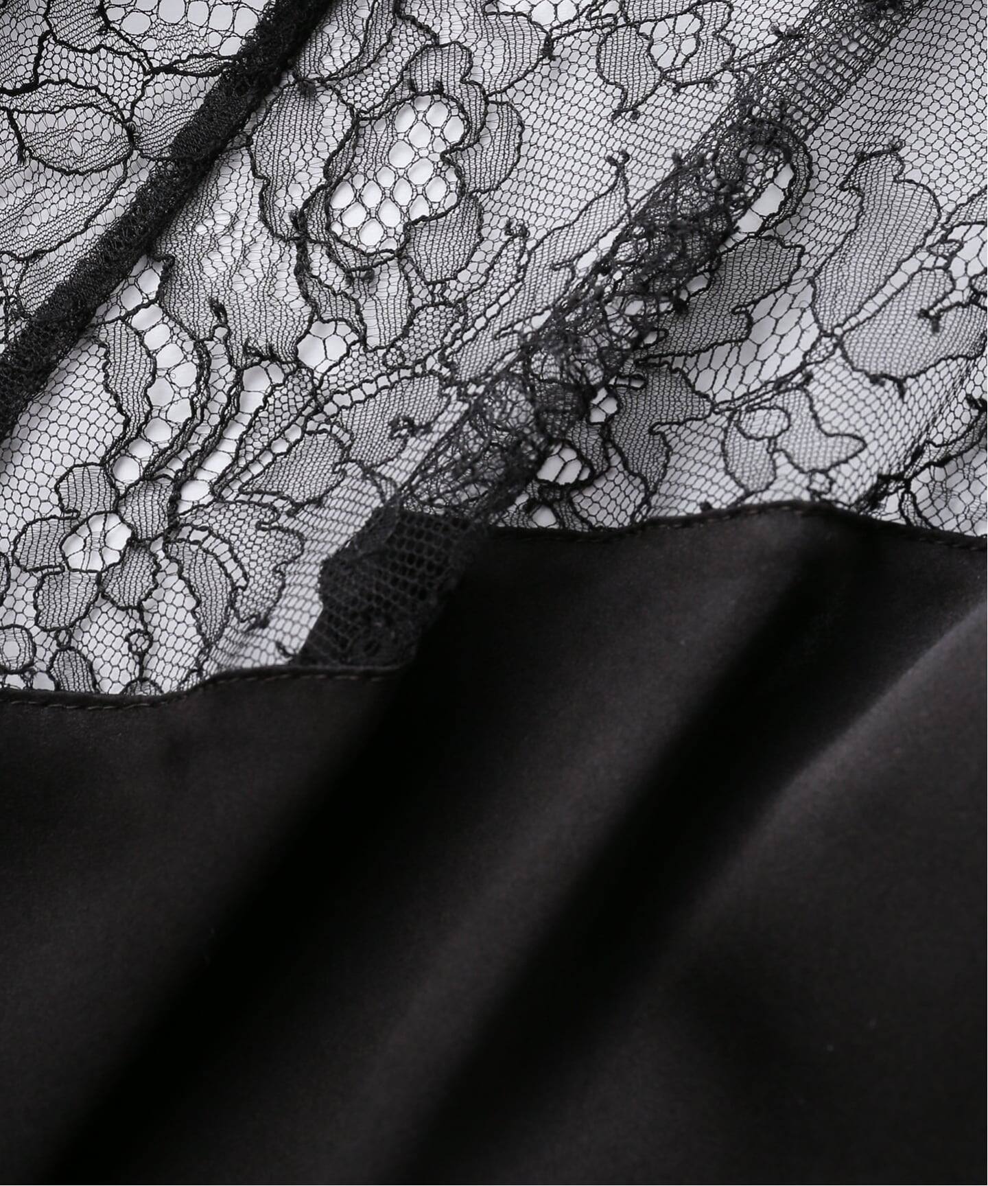 Maison IENA 別注 Raspail/ラスパイユ サテンLACE キャミソール RB-289