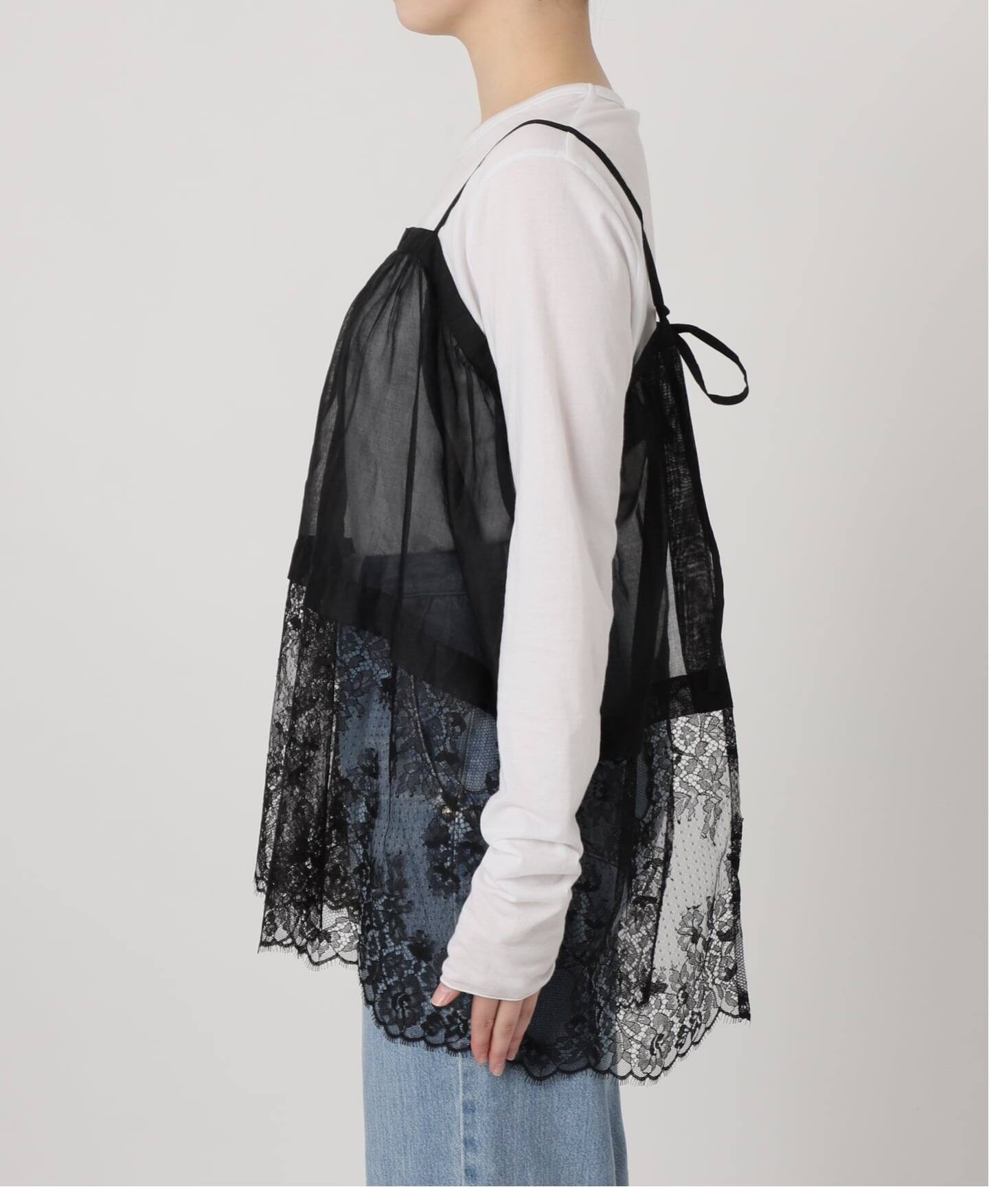 予約》Heriter/エリテ リバーレースキャミソール（キャミソール