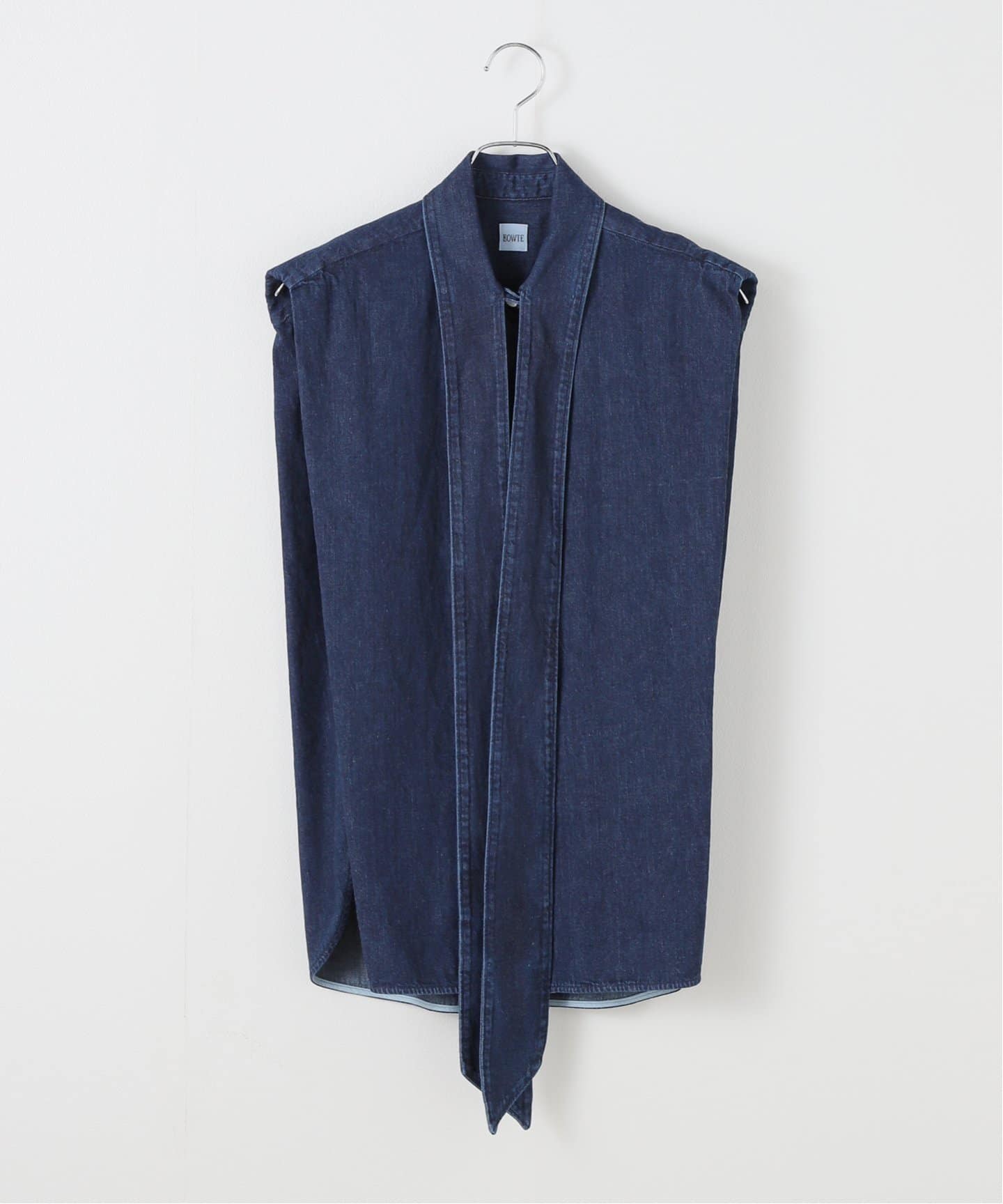 BOWTE/バウト SELVAGE DENIM BOWTIE BLOUSE ブラウス 251-01-0006