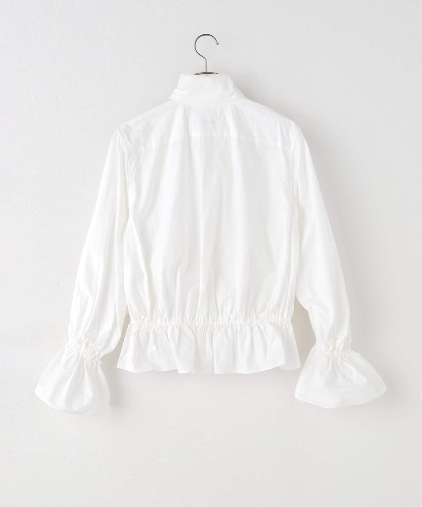 ジェーンスミス Jane smith ホワイト ロングシャツワンピース IENA】JANE SMITH ロングシャツワンピース