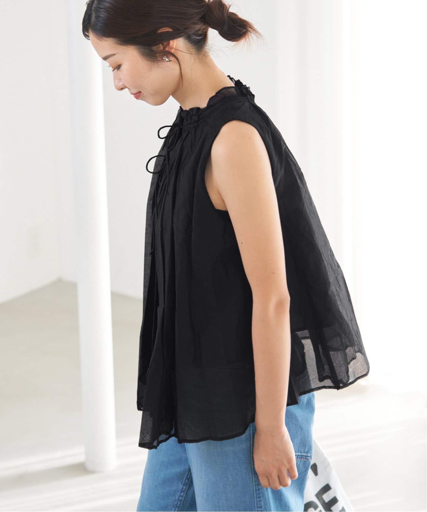 ☆美品☆IENA マリリンムーン　MARILYN MOON IENA ブラウス IENA ブラウス シャツ MARILYN MOON/マリリンムーン Sheer