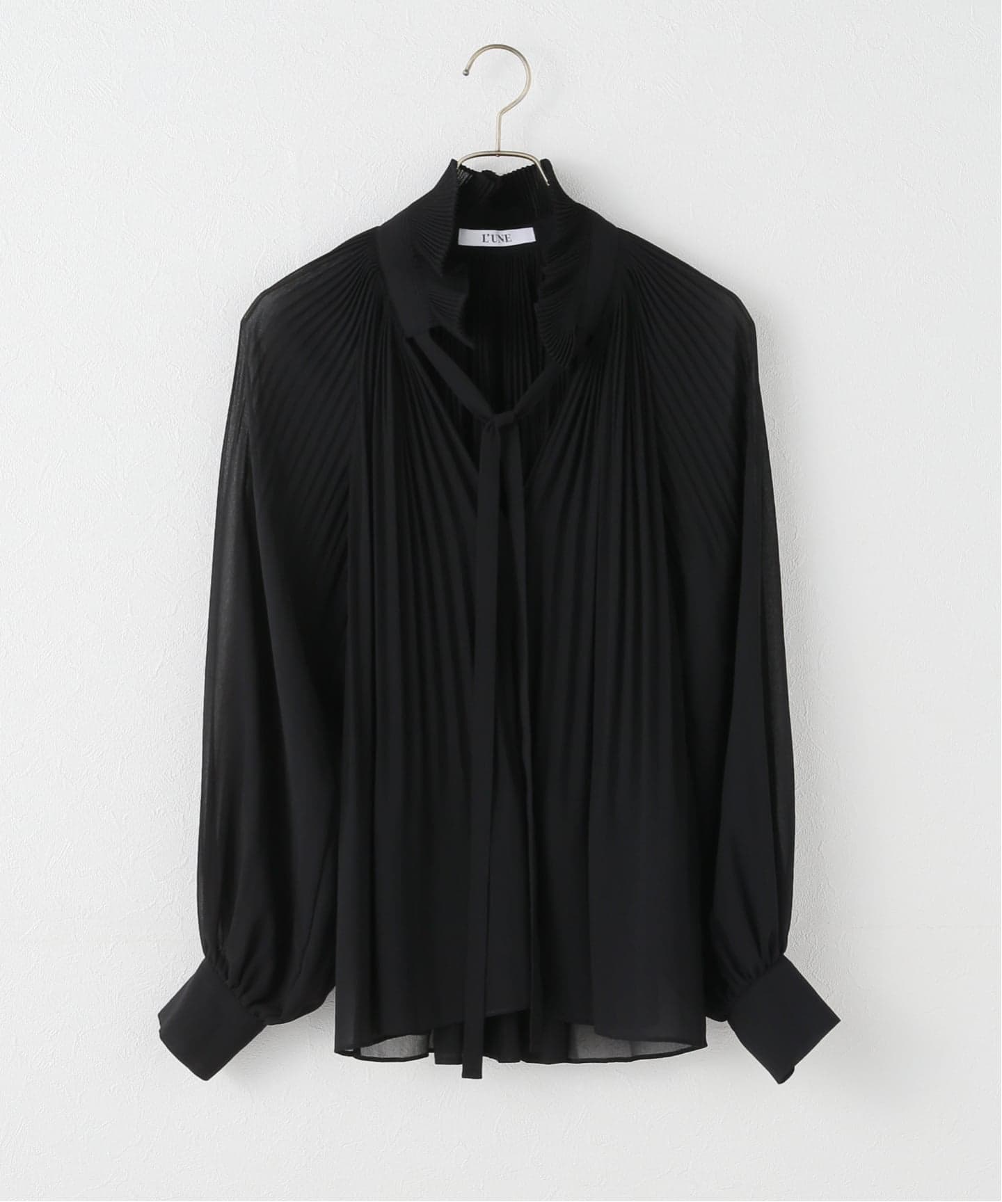 L'UNE/リュンヌ CHIFFON BL ブラウス（シャツ／ブラウス）｜IENA