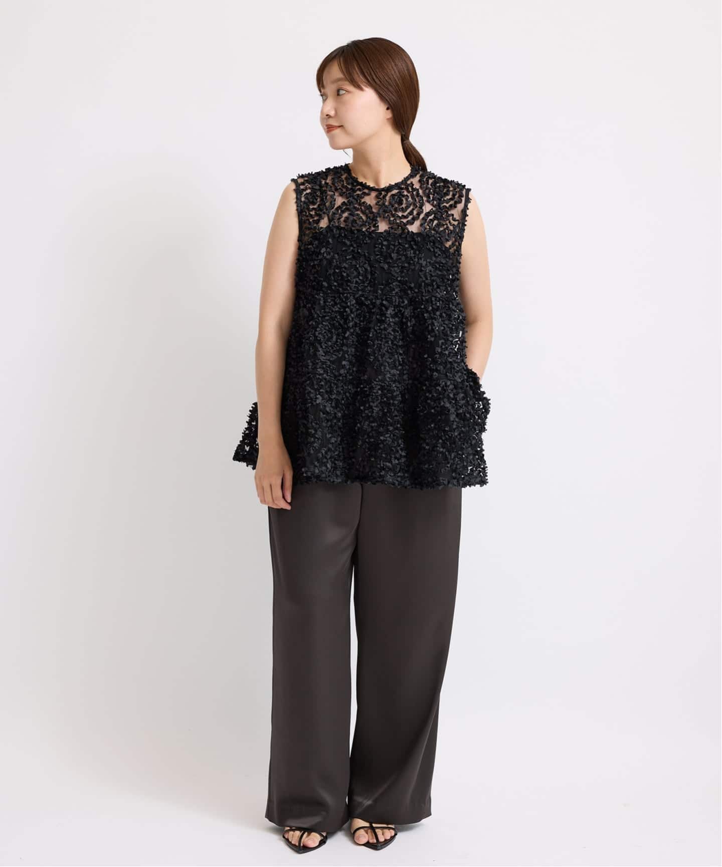 TORRAZZO DONNA/トラッゾドンナ チュニックブラウス（シャツ／ブラウス