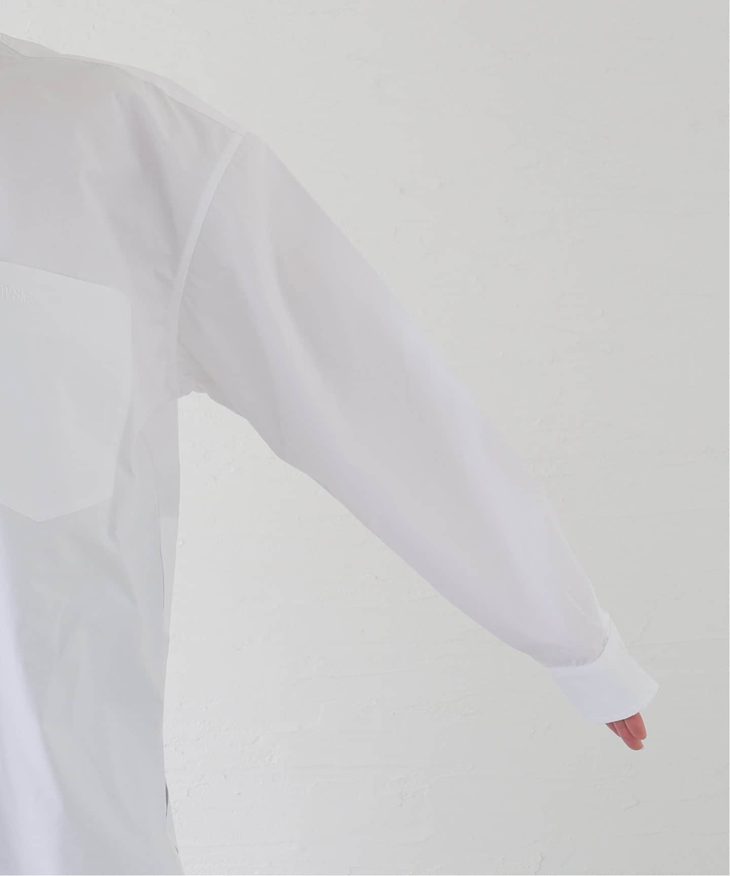 LITKOVSKA/リトコフスカ WAIST TWISTED COTTON BLOUSE ブラウス