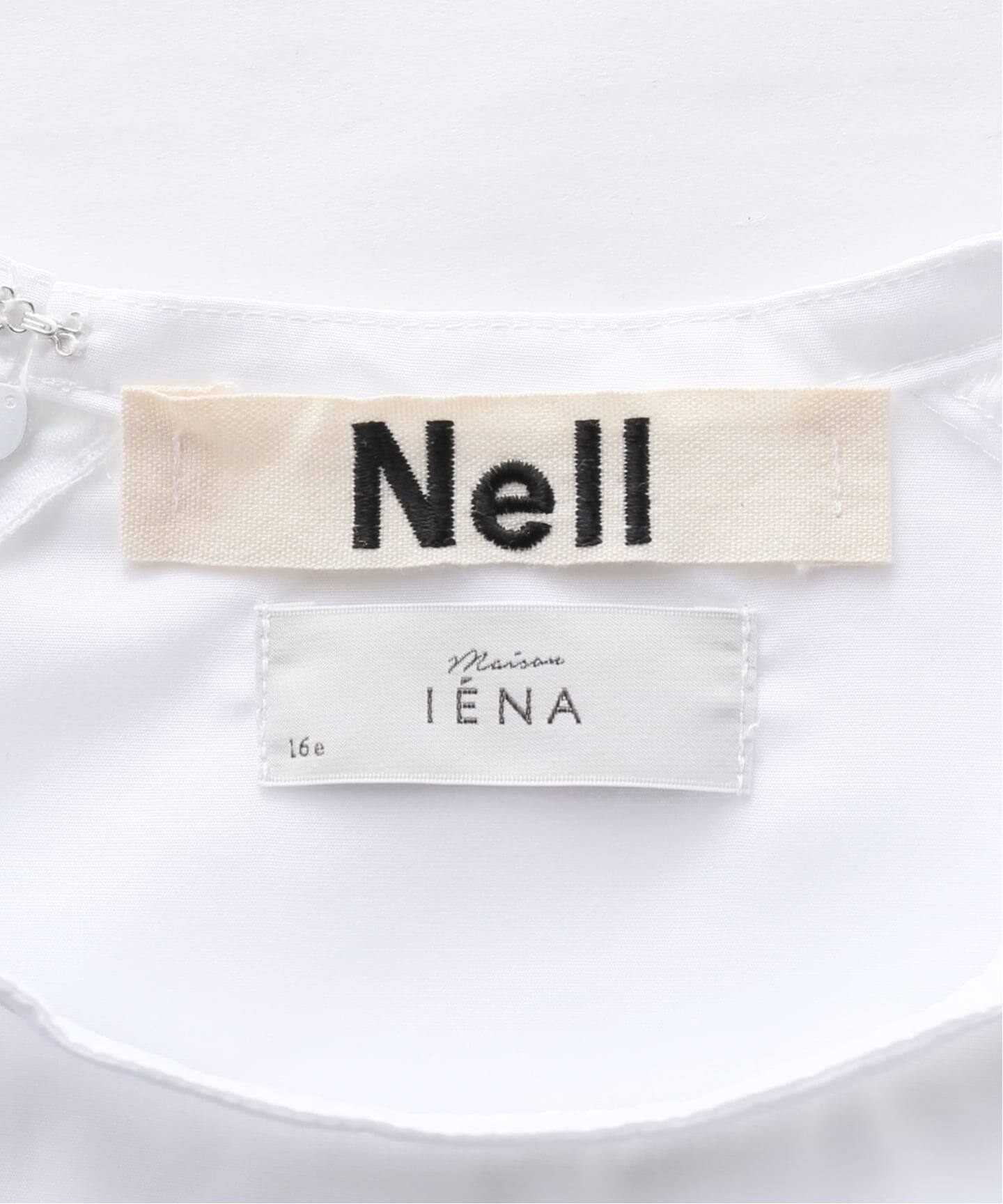 Maison IENA 別注 Nell/ネル 袖フリルブラウス 252-30300（シャツ
