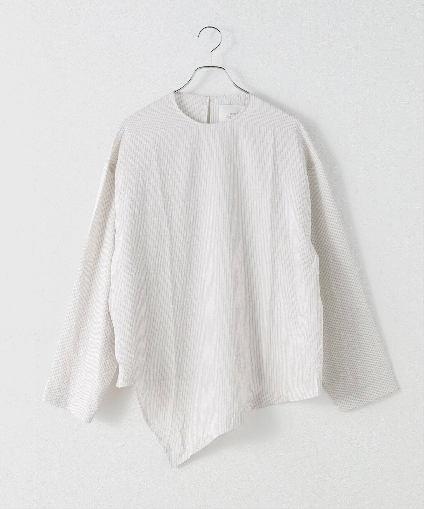 STUDIO NICHOLSON/スタジオ ニコルソン TOPS ASSYMETRIC シャツ 1599 