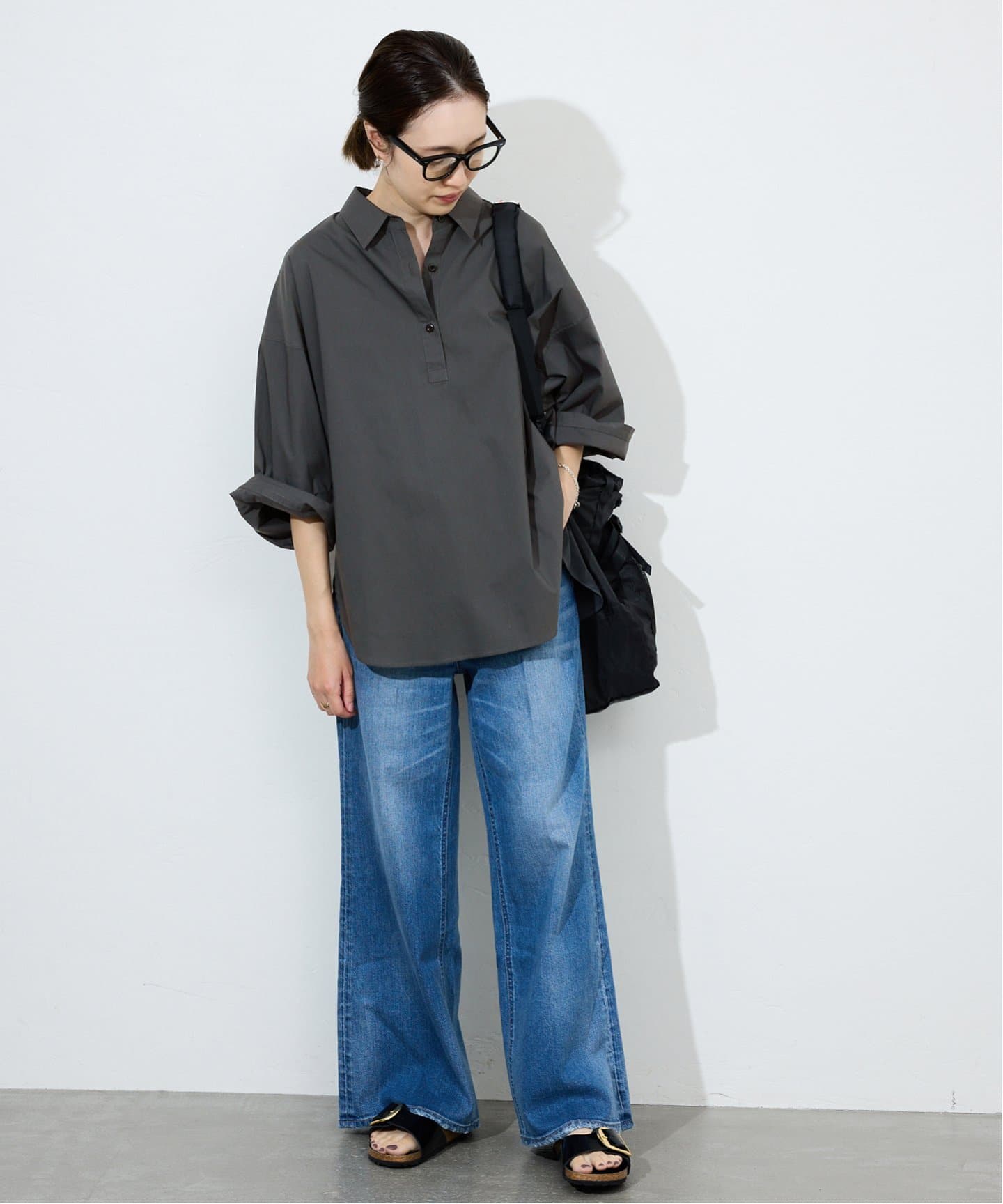 オーバーサイズシャツ　SLOBEIENA 2025ss SLOBE IENA｜オーバーサイズシャツ | Rakuten Fashion(楽天