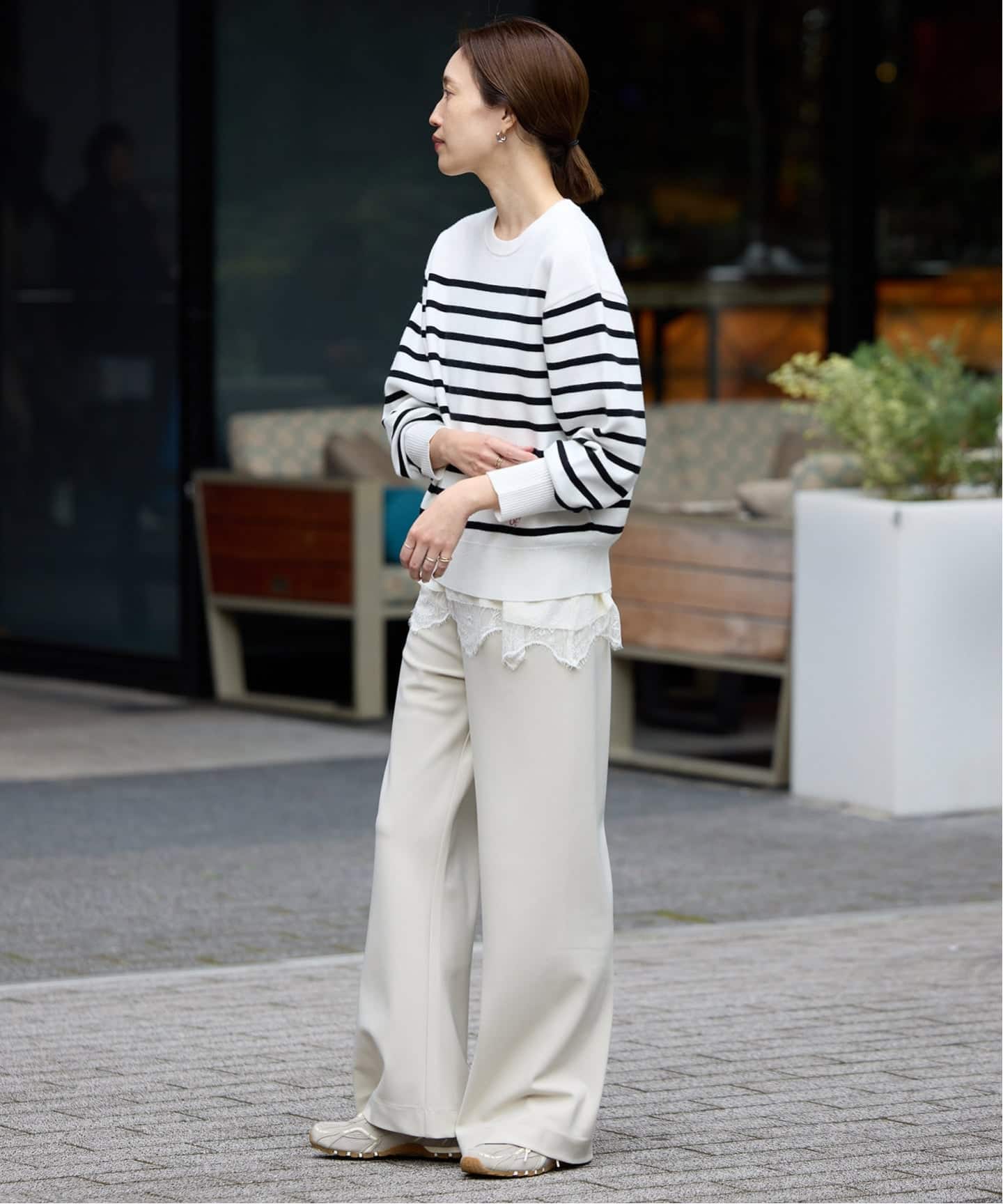 追加予約》サテンレースキャミソール（キャミソール）｜SLOBE IENA