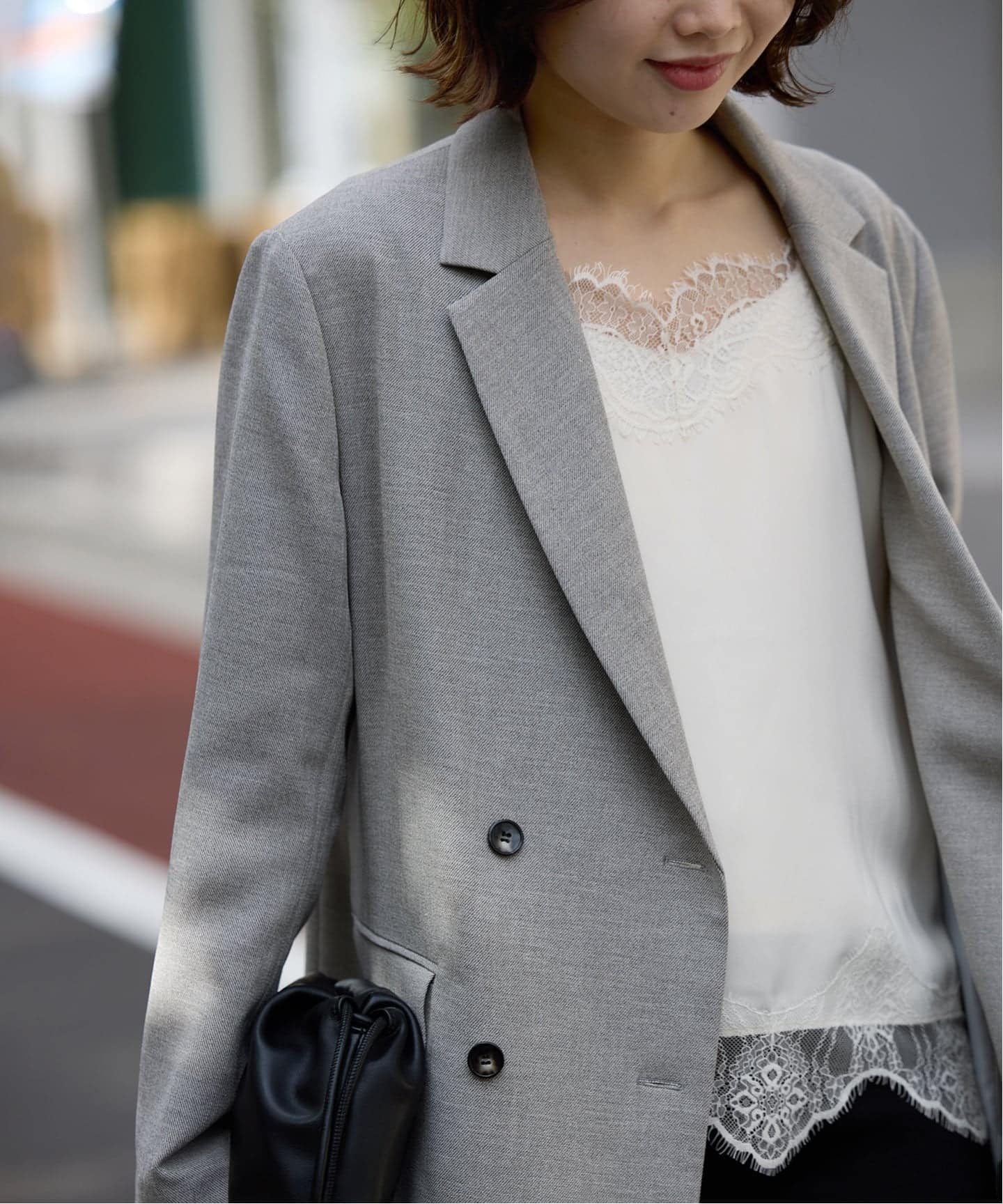 追加予約》サテンレースキャミソール（キャミソール）｜SLOBE IENA