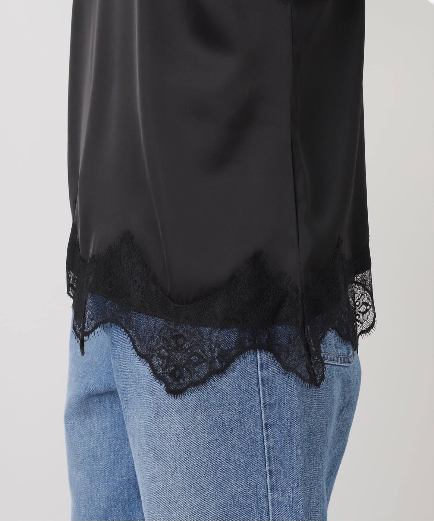 SLOBE IENA サテンレースキャミソール 追加》サテンレースキャミソール（キャミソール）｜SLOBE IENA