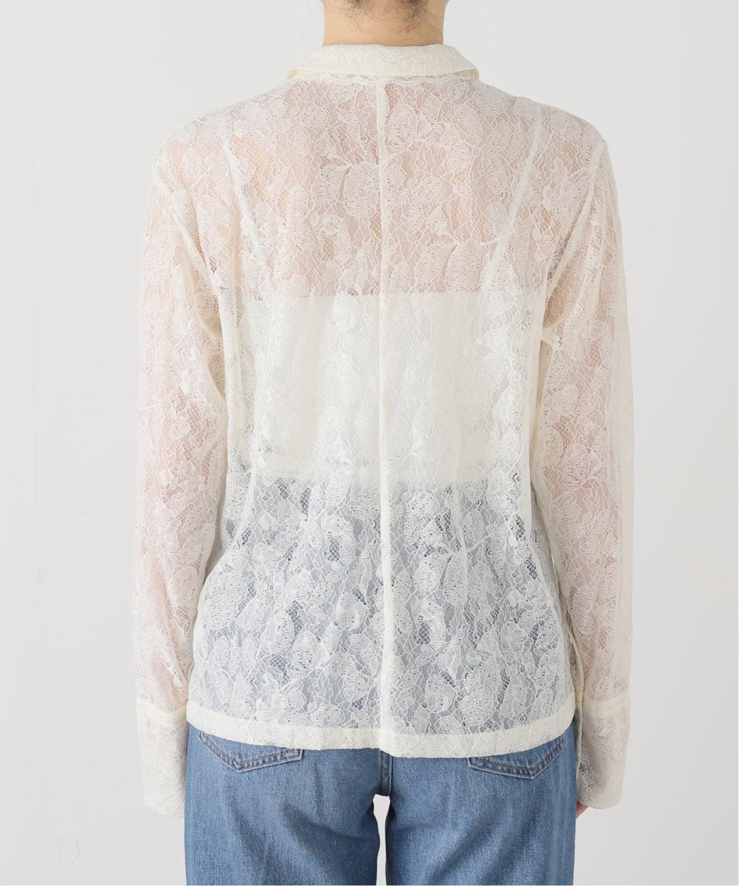 レースボウタイブラウス（シャツ／ブラウス）｜SLOBE IENA（スローブ