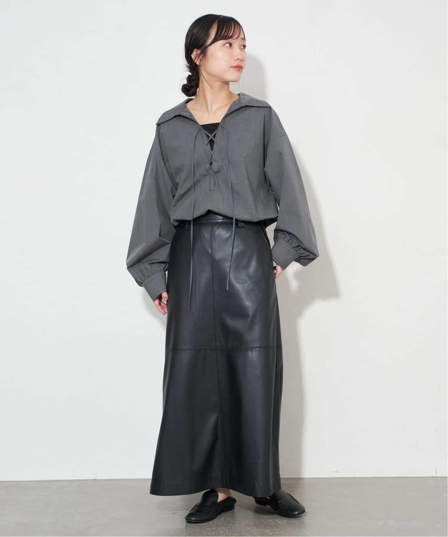 【美品】 IENA レース　レースアップブラウス HC223SH0920_7-2.jpg