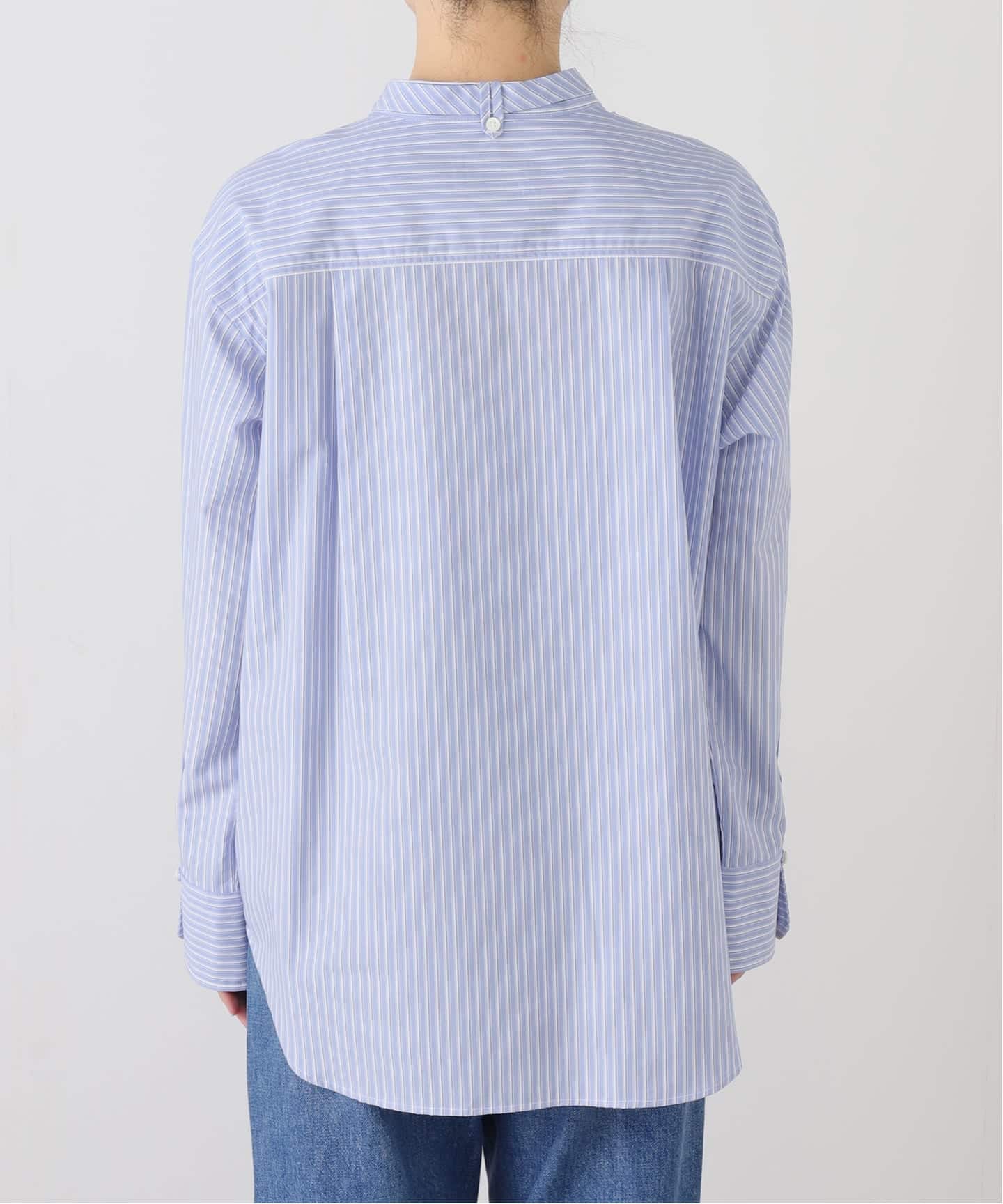 コットンブロード2WAY ボウタイブラウス（シャツ／ブラウス）｜SLOBE