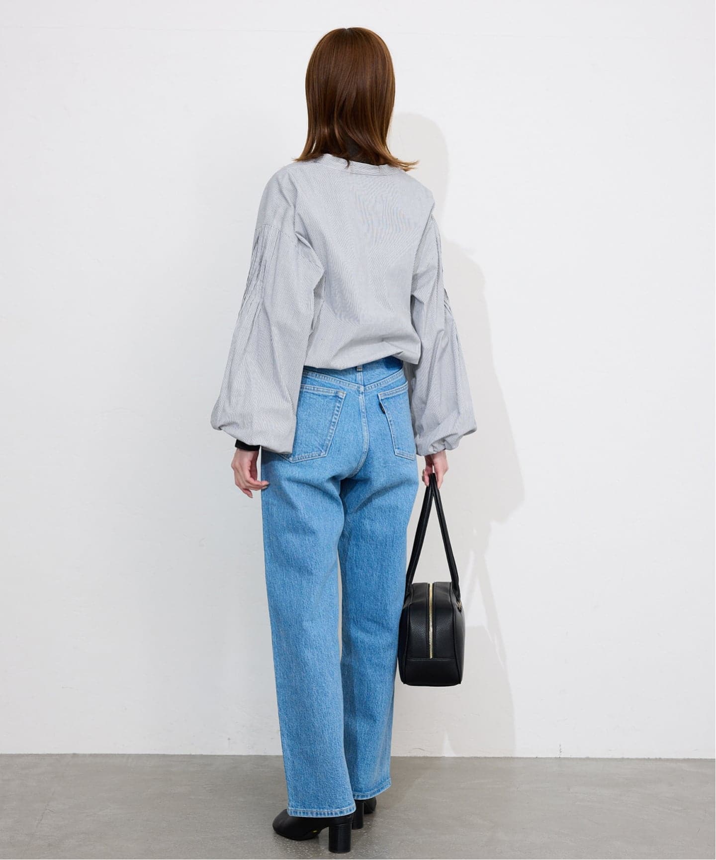 ピンタックバルーンスリーブブラウス（シャツ／ブラウス）｜SLOBE IENA