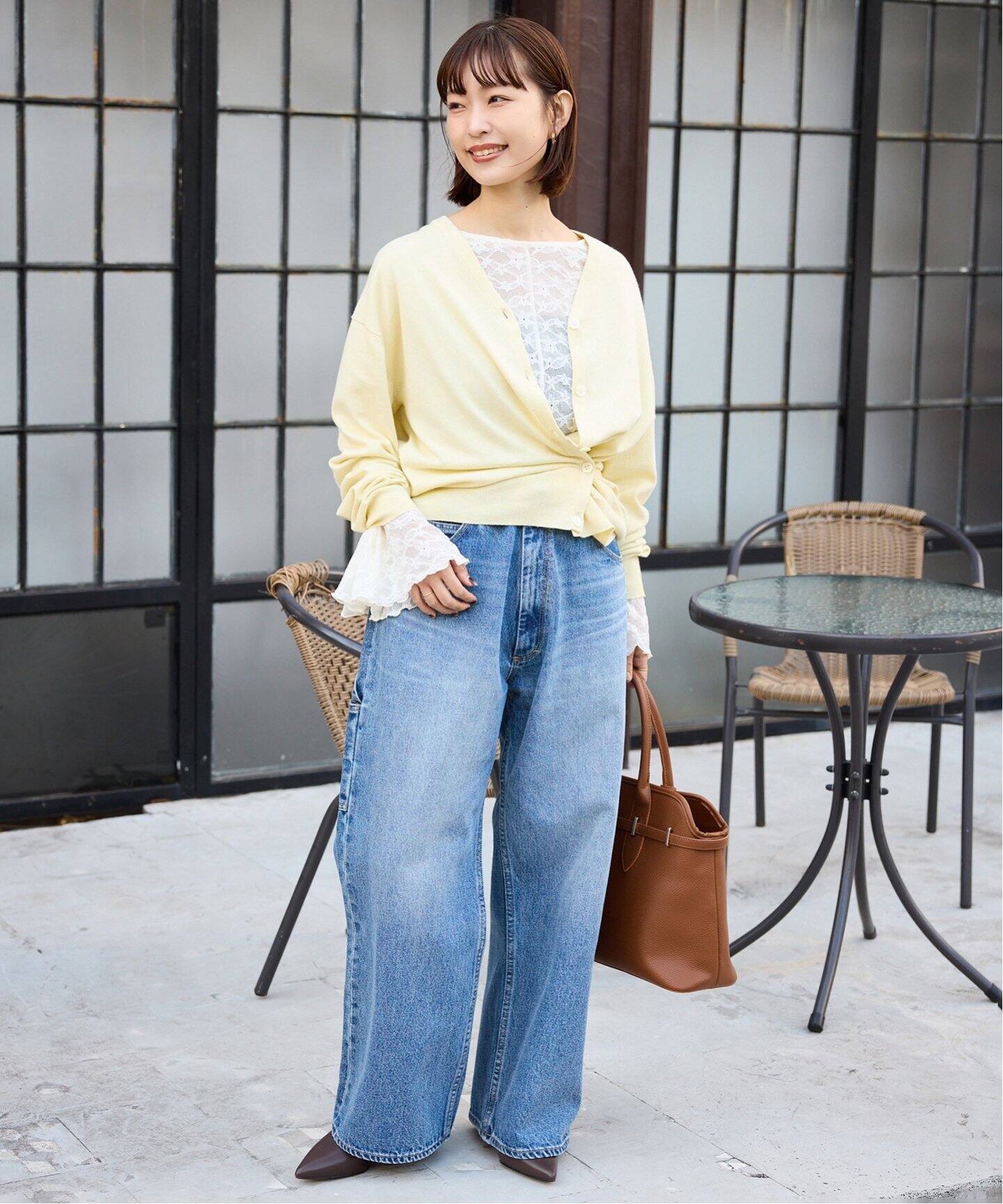 レースフレアスリーブブラウス（シャツ／ブラウス）｜SLOBE IENA  