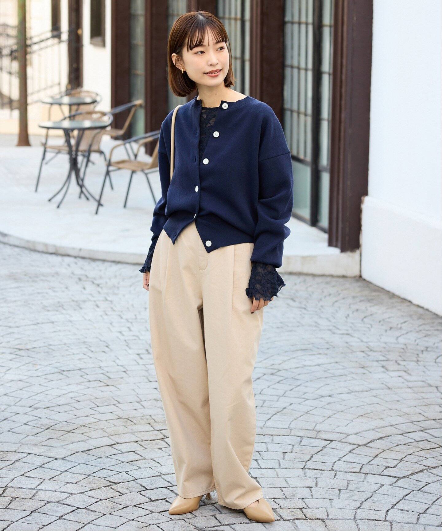 レースフレアスリーブブラウス（シャツ／ブラウス）｜SLOBE IENA  