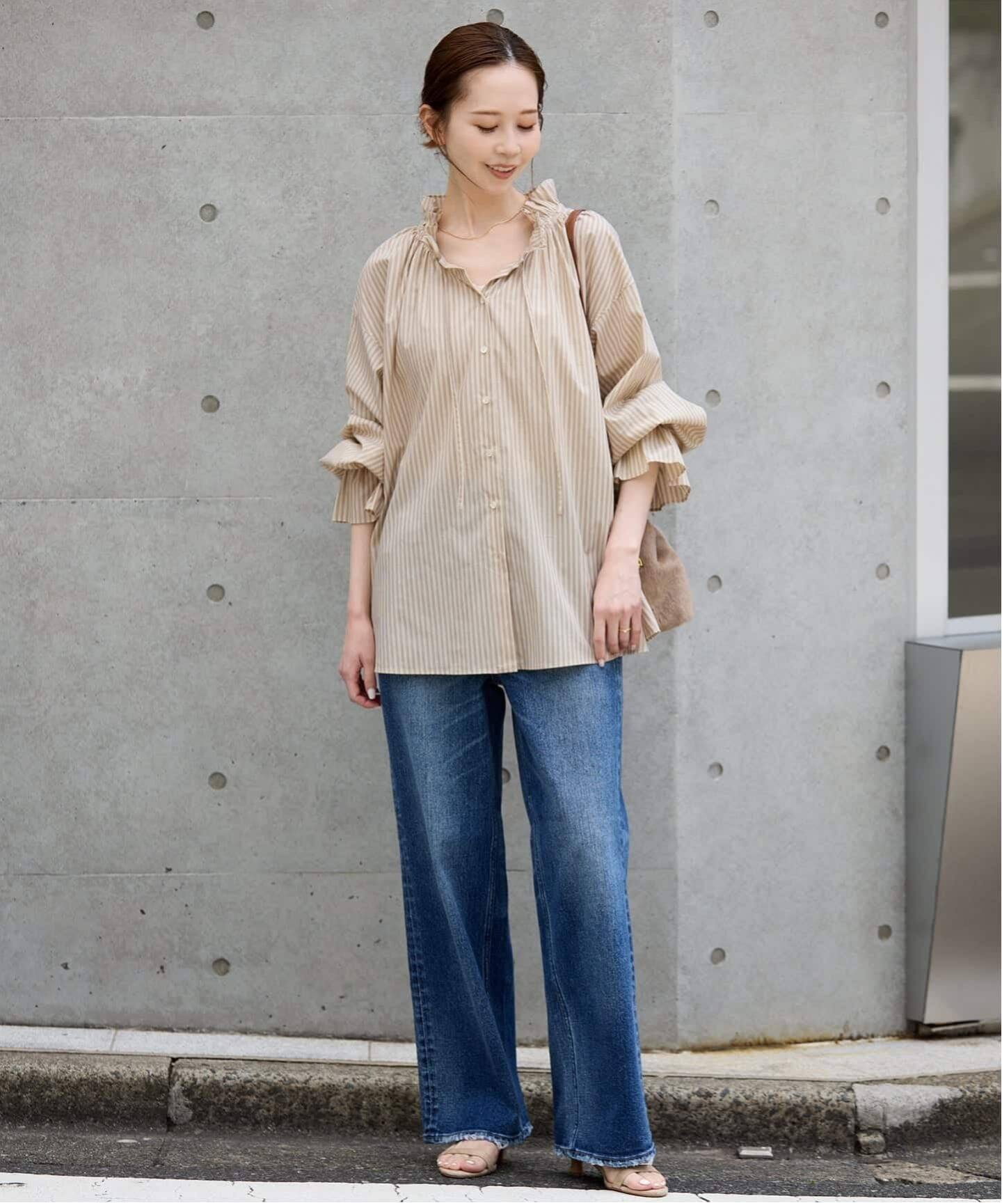 IENA タイプライターティアードブラウス イエナ タイプライター