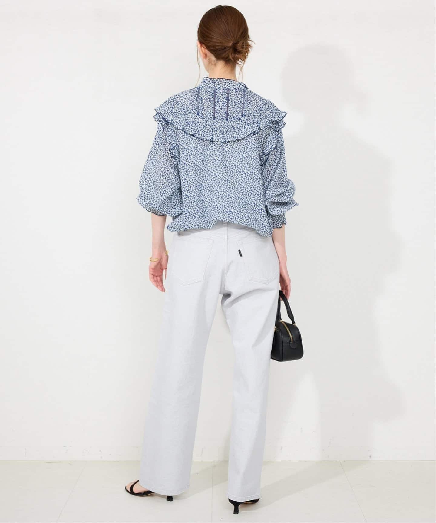 WEB限定/追加3》フリルピンタックブラウス（シャツ／ブラウス