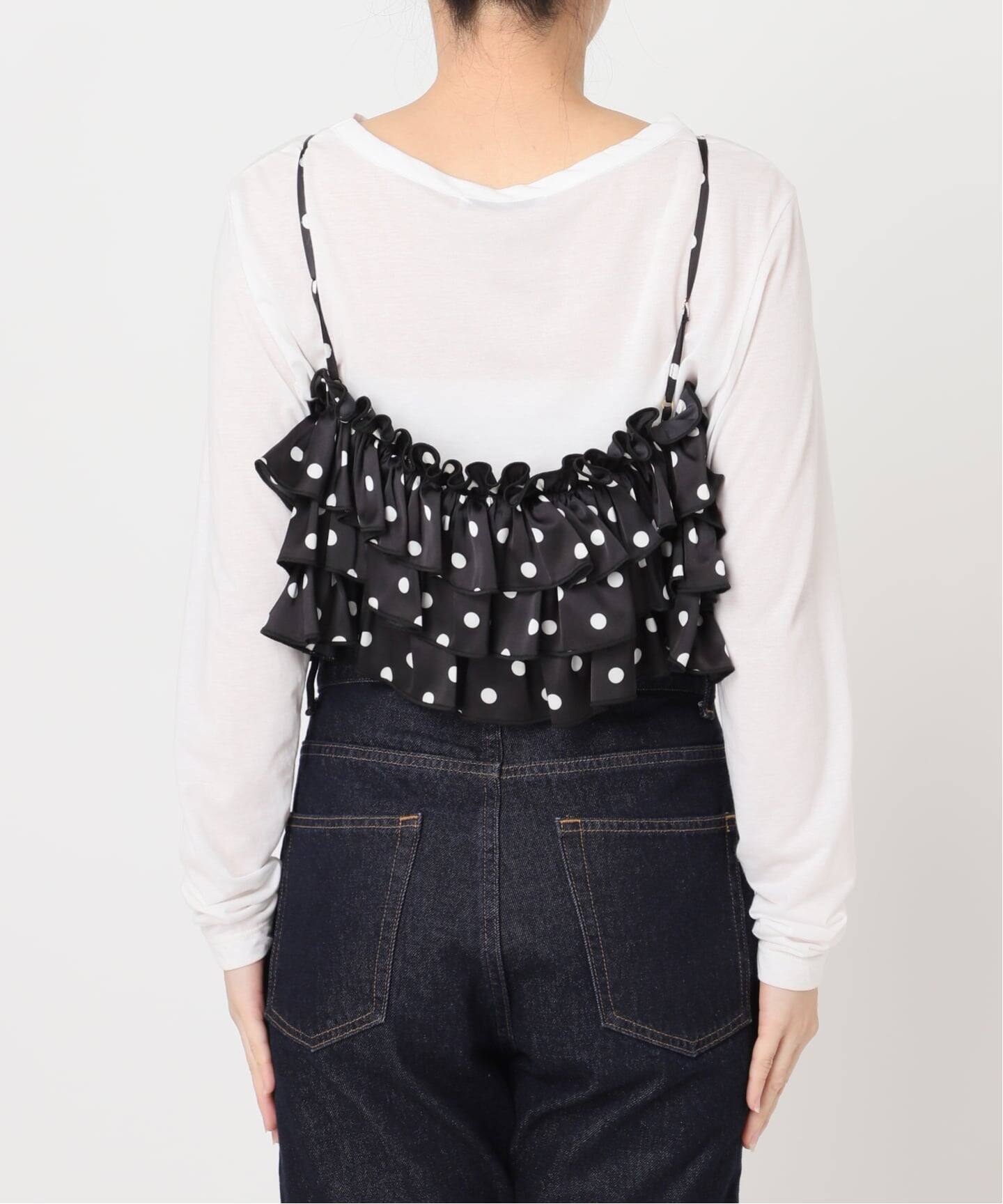 Jeu de Coeurs & Pois】ドットキャミ（シャツ／ブラウス）｜SLOBE IENA