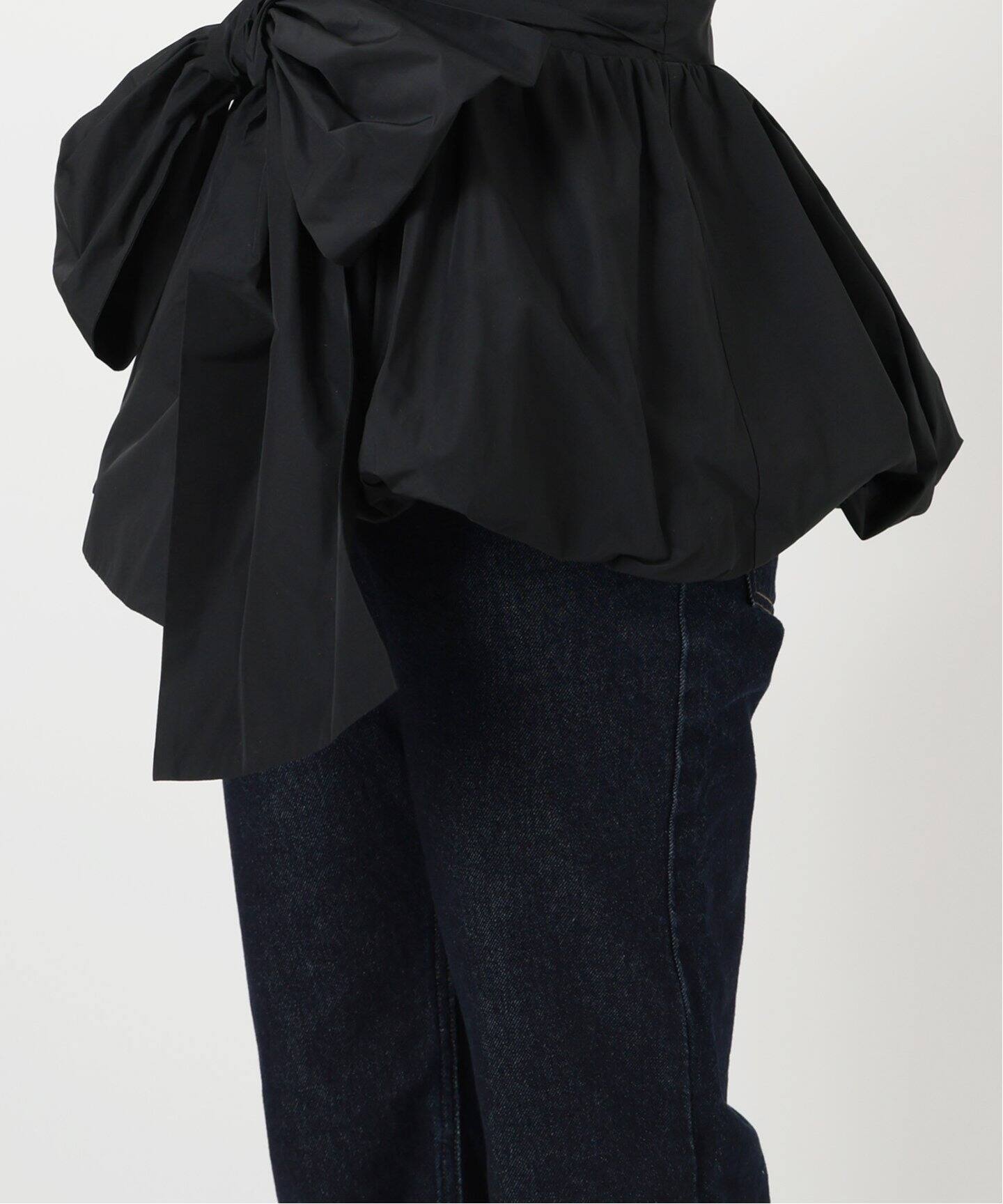 SLOBE IENA バルーンキャミ　試着のみ WEB/一部店舗限定》ribbon バルーンキャミ（シャツ／ブラウス