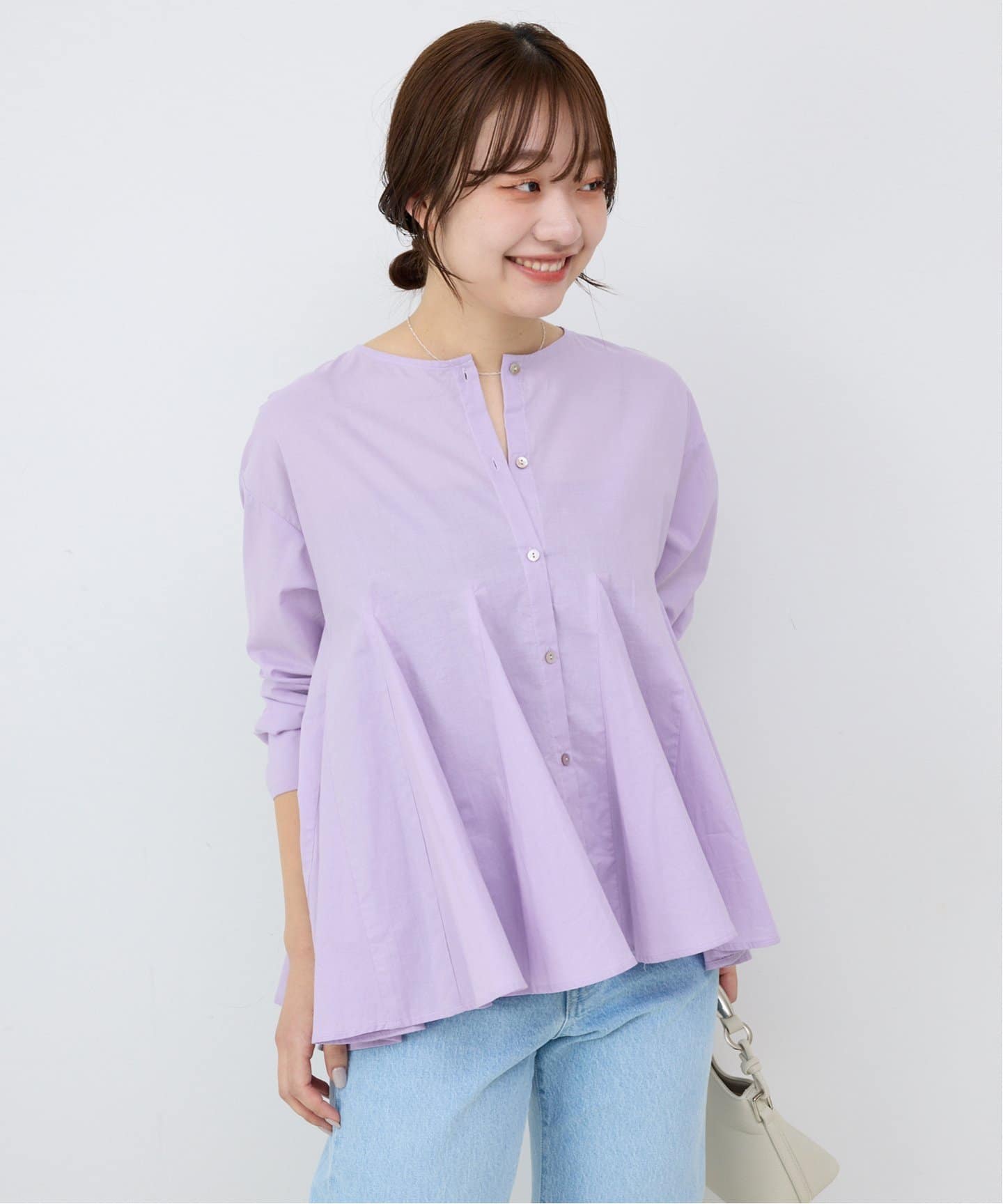 パネルフレアーブラウス（シャツ／ブラウス）｜SLOBE IENA（スローブ