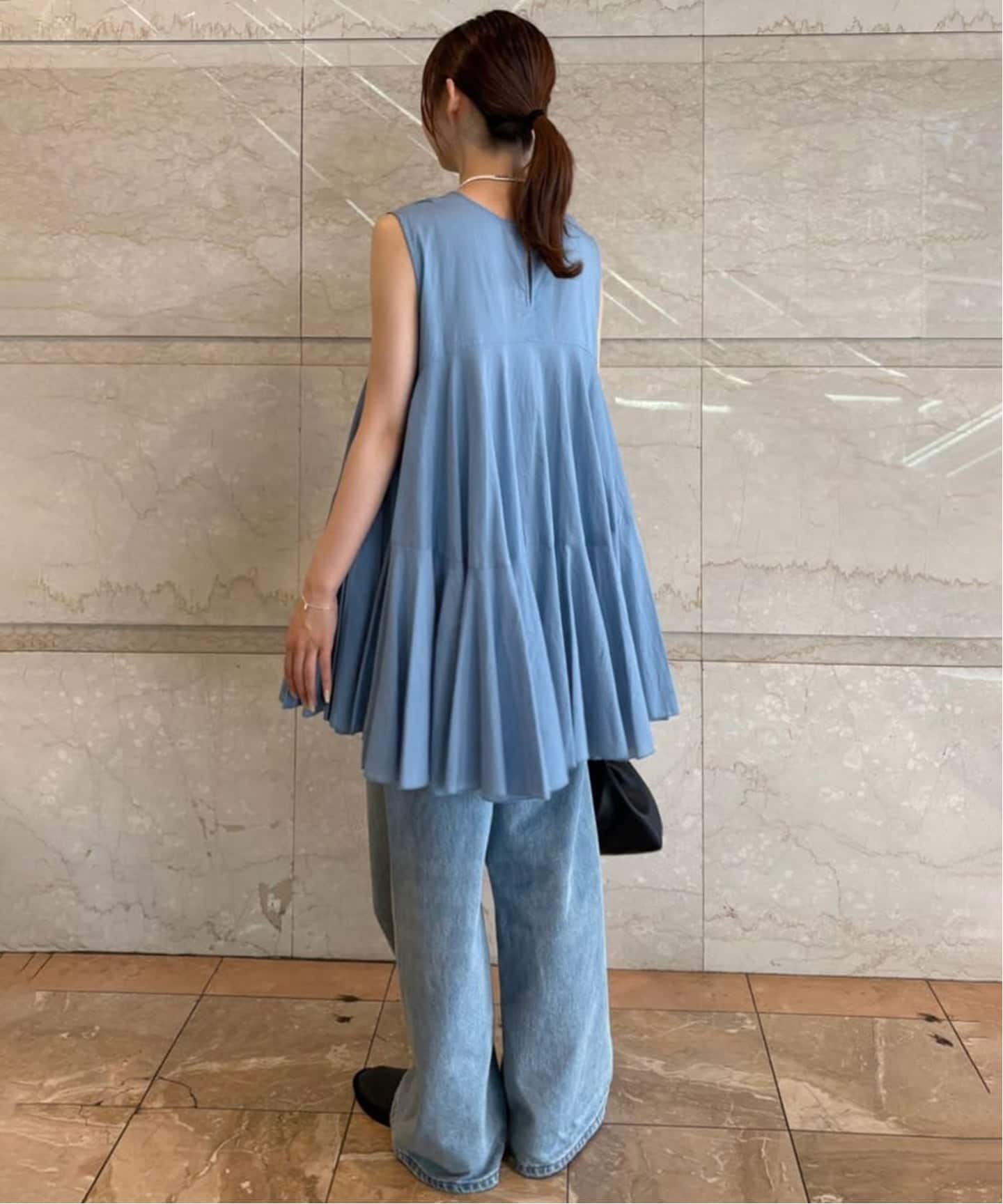 パネルフレアーブラウス（シャツ／ブラウス）｜SLOBE IENA（スローブ