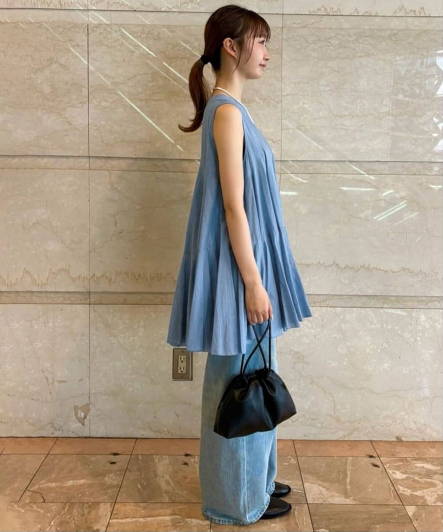 パネルフレアーブラウス（シャツ／ブラウス）｜SLOBE IENA（スローブ