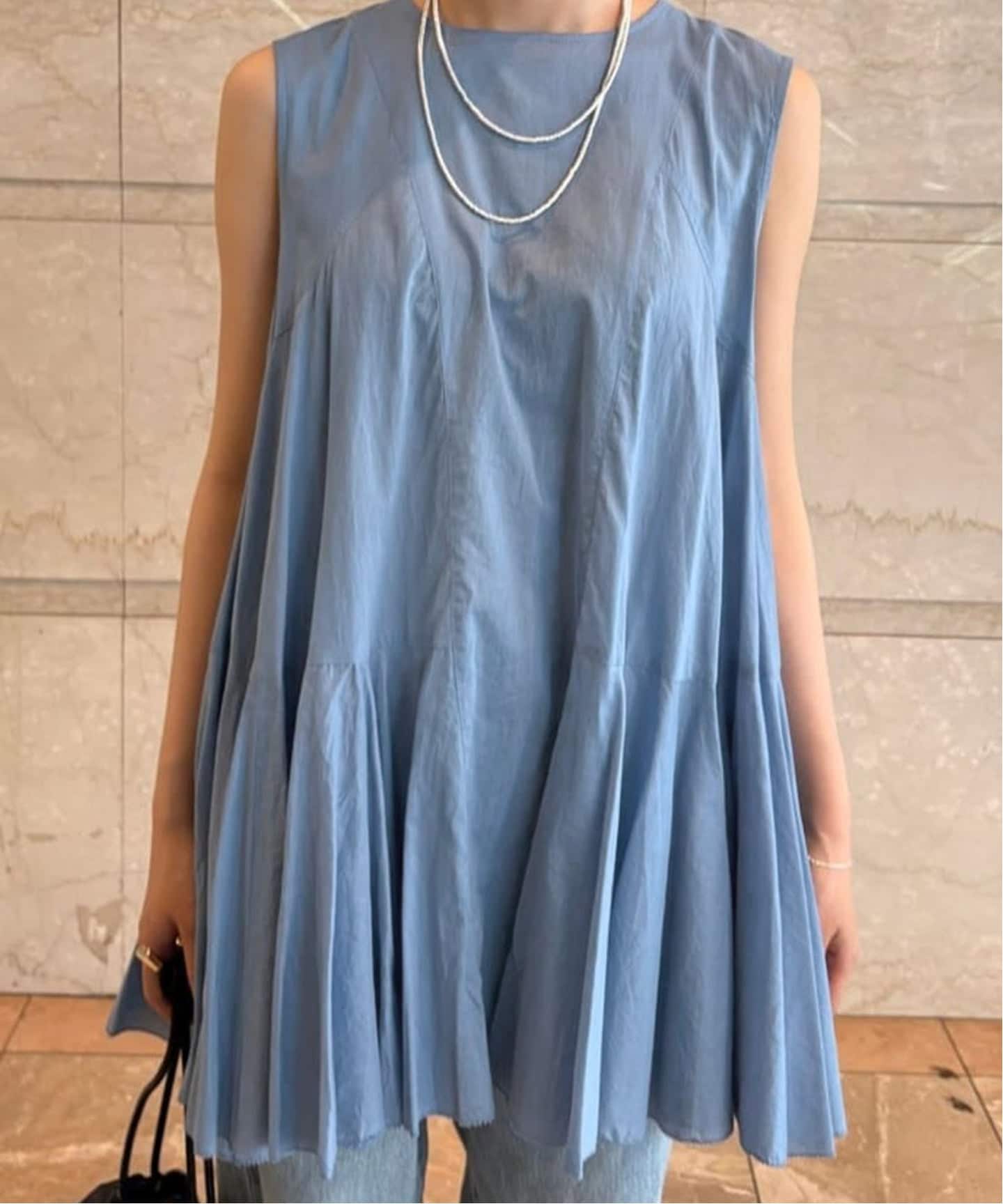 パネルフレアーブラウス（シャツ／ブラウス）｜SLOBE IENA（スローブ