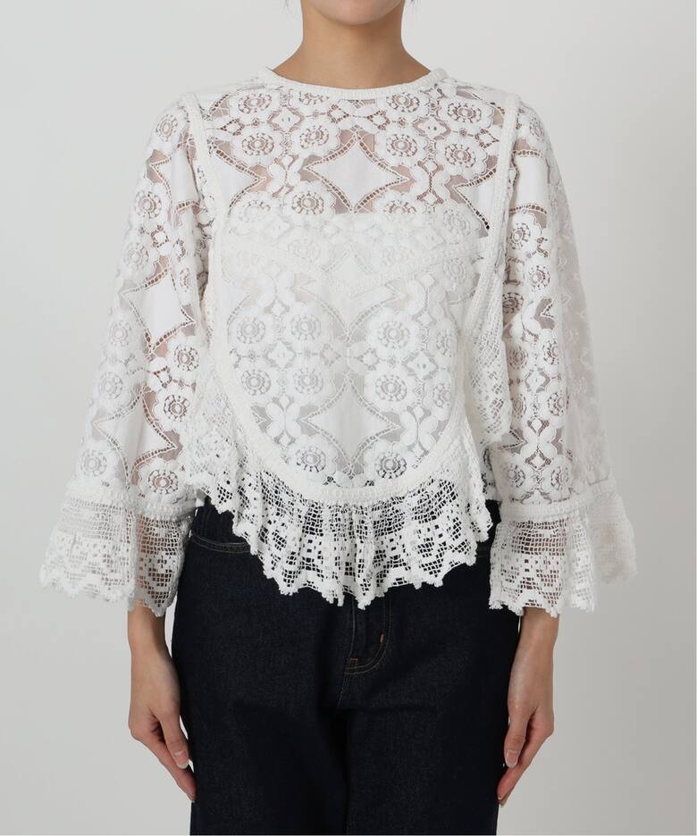 リバーレースブラウス（シャツ／ブラウス）｜SLOBE IENA（スローブ  