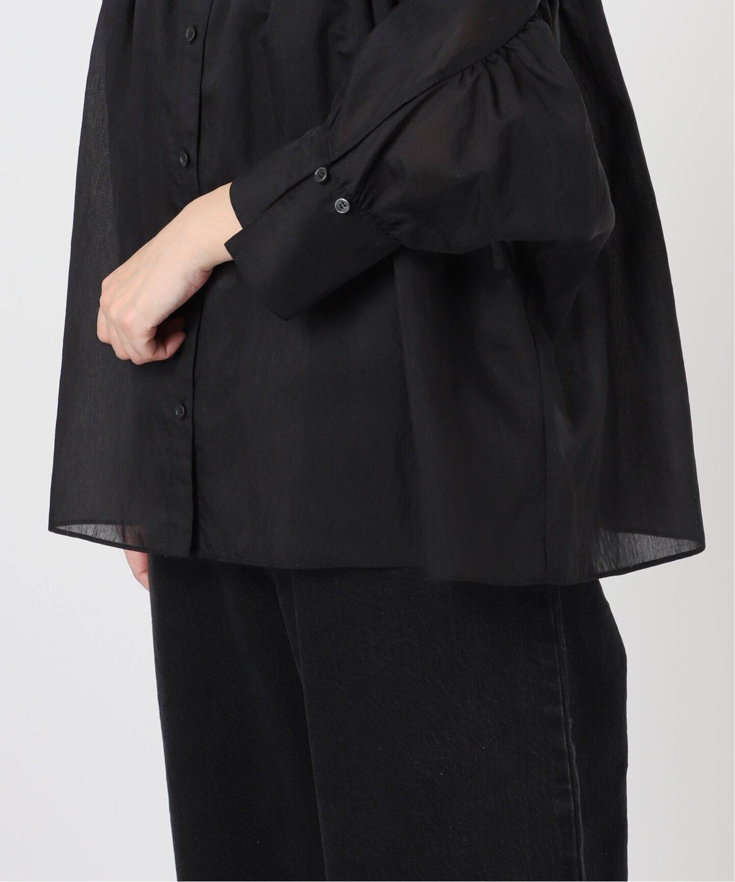 新品】【24SS】SLOBE IENA ドルマンギャザーポンチョシャツ