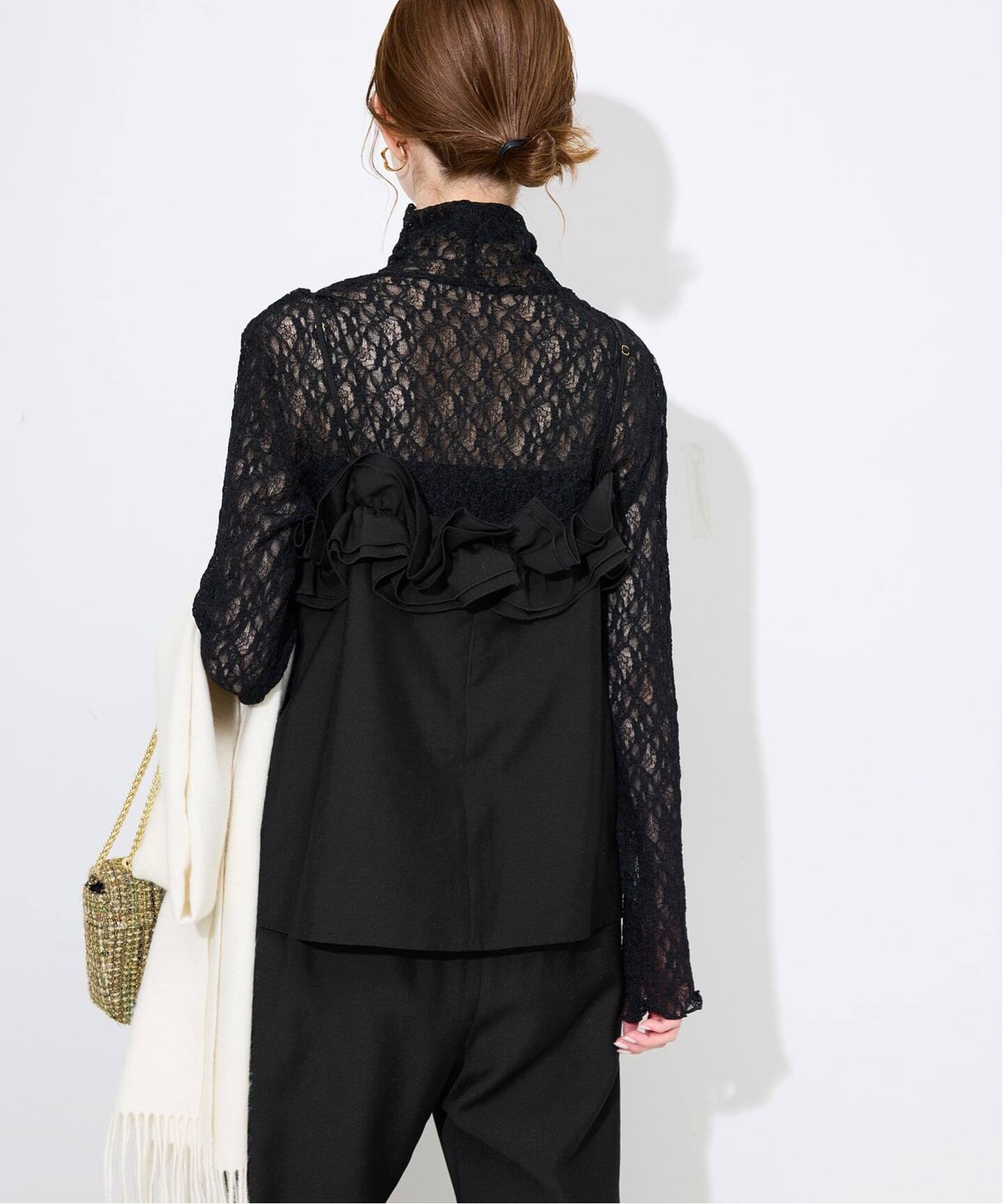 habi フリルキャミソール（シャツ／ブラウス）｜SLOBE IENA（スローブ