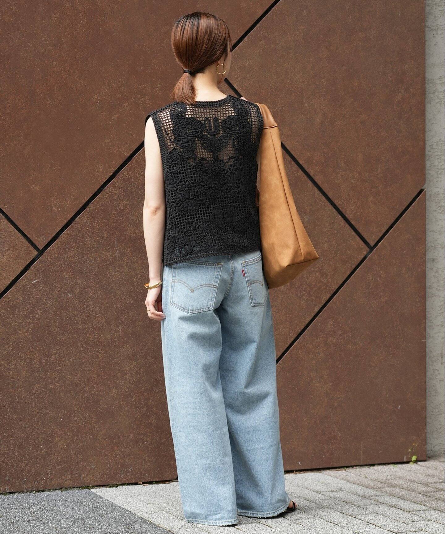 81BRANCA/ハチイチブランカ レースベスト（ベスト）｜SLOBE IENA