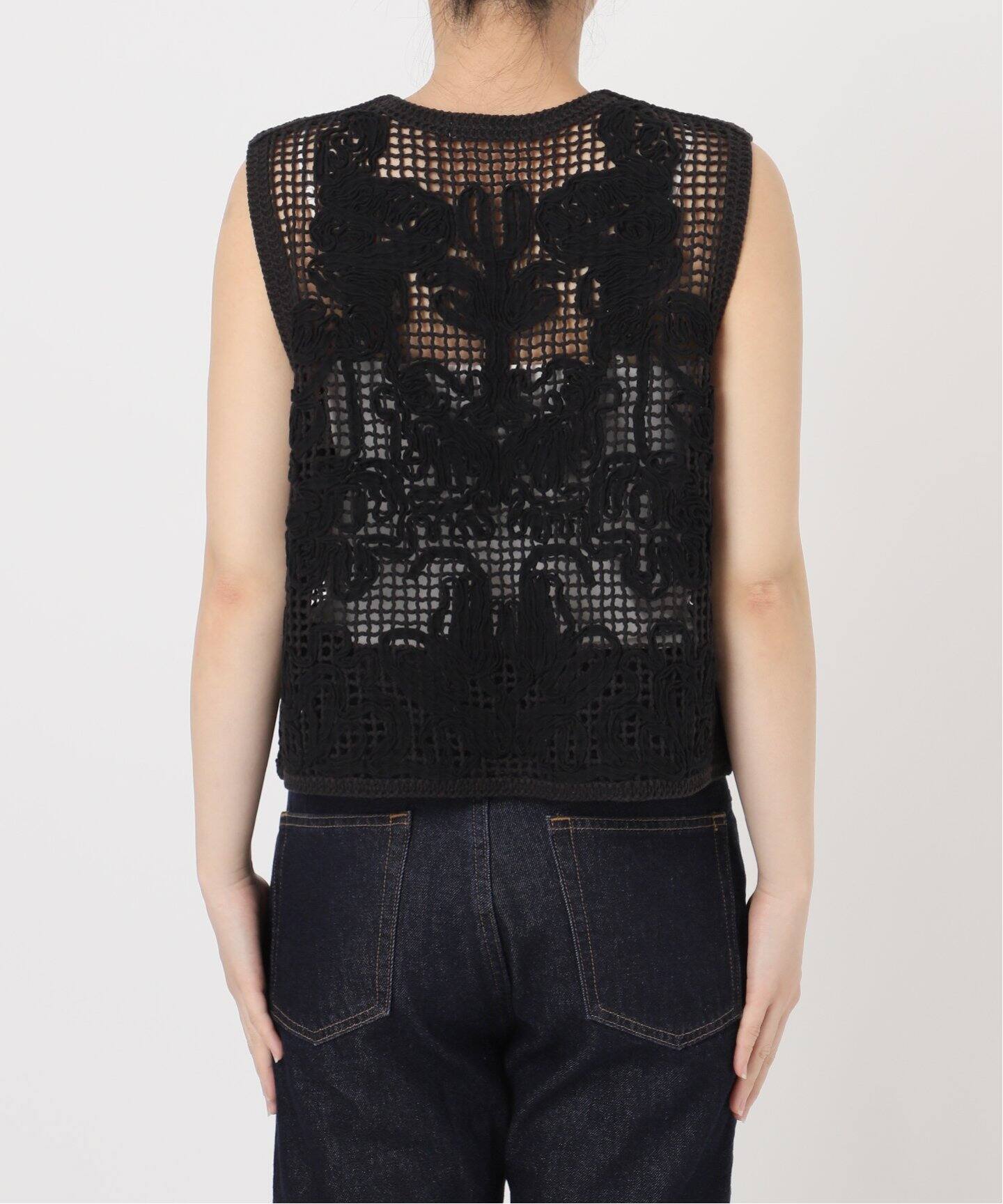 81BRANCA/ハチイチブランカ レースベスト（ベスト）｜SLOBE IENA