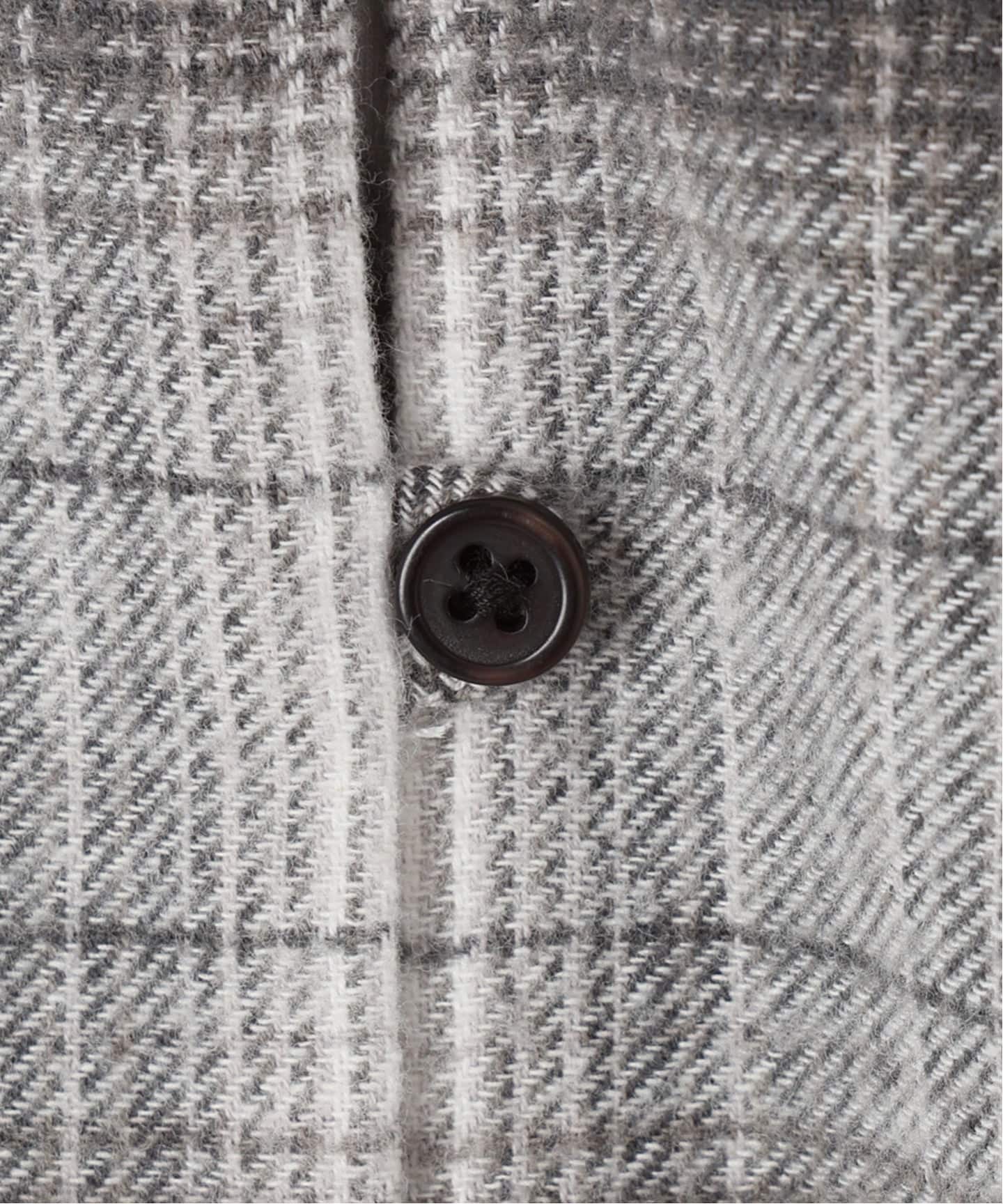 crinkle crinkle crinkle SLOBE別注 ネルチェックラッフルブラウス CC