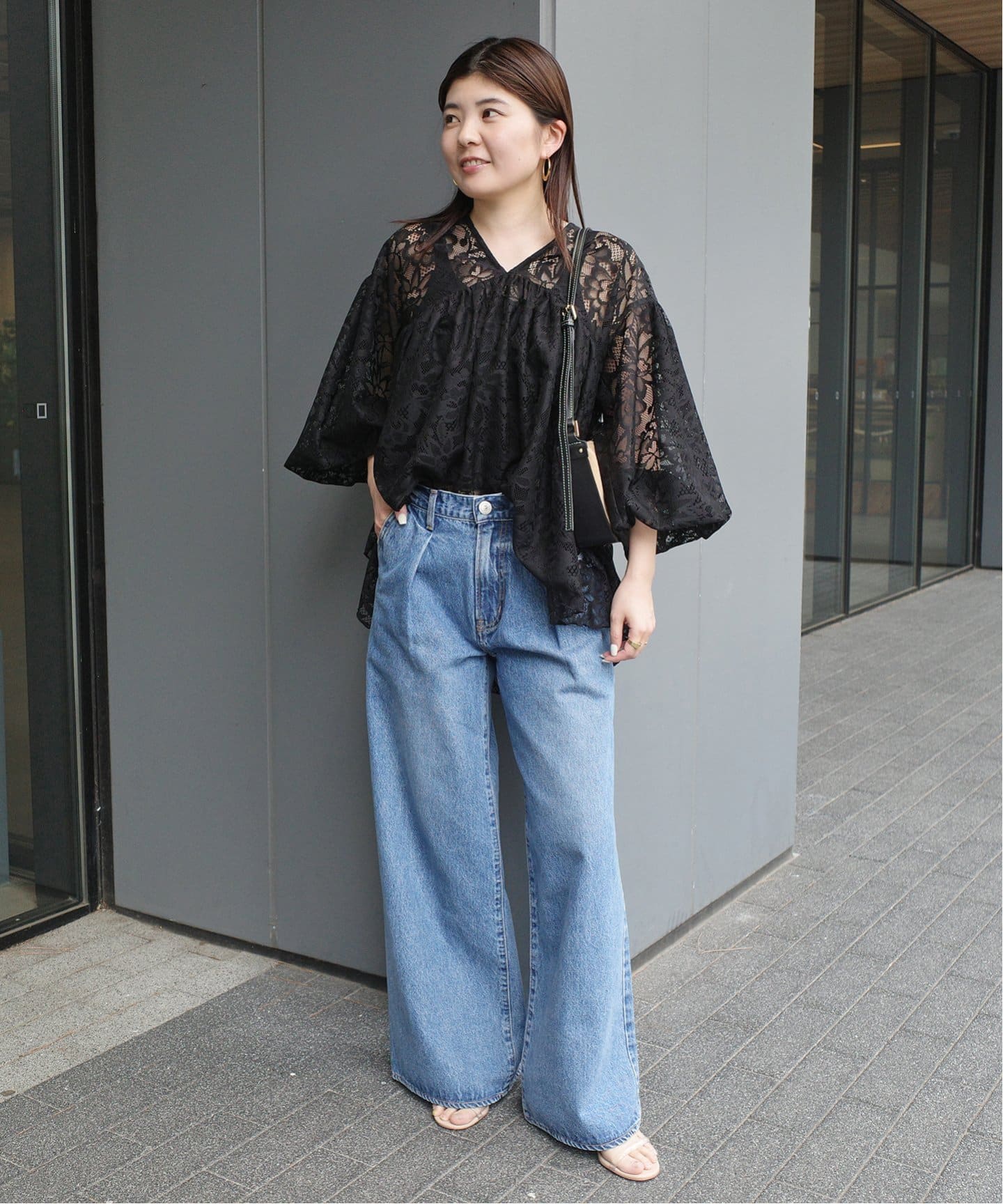 ブラウス シャツ QUIITO/キート LACE PO Q25S-P033 レディース QUIITO/キート LACE PO Q25S-P033（シャツ／ブラウス）｜SLOBE