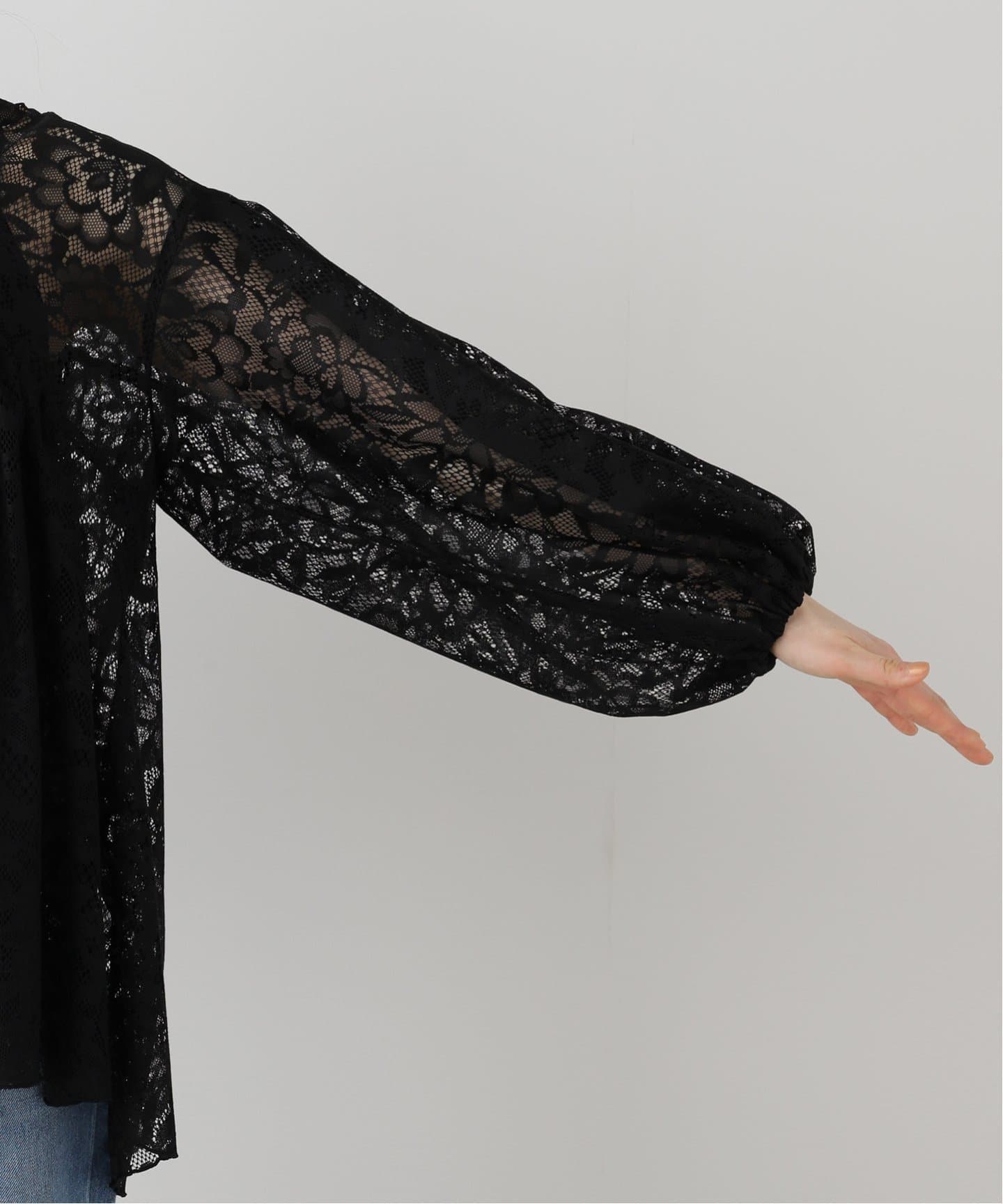 ブラウス シャツ QUIITO/キート LACE PO Q25S-P033 レディース QUIITO/キート LACE PO Q25S-P033（シャツ／ブラウス）｜SLOBE