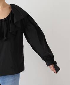 ESTHE/エステ Ruffle Taffetta Top（シャツ／ブラウス）｜SLOBE IENA 