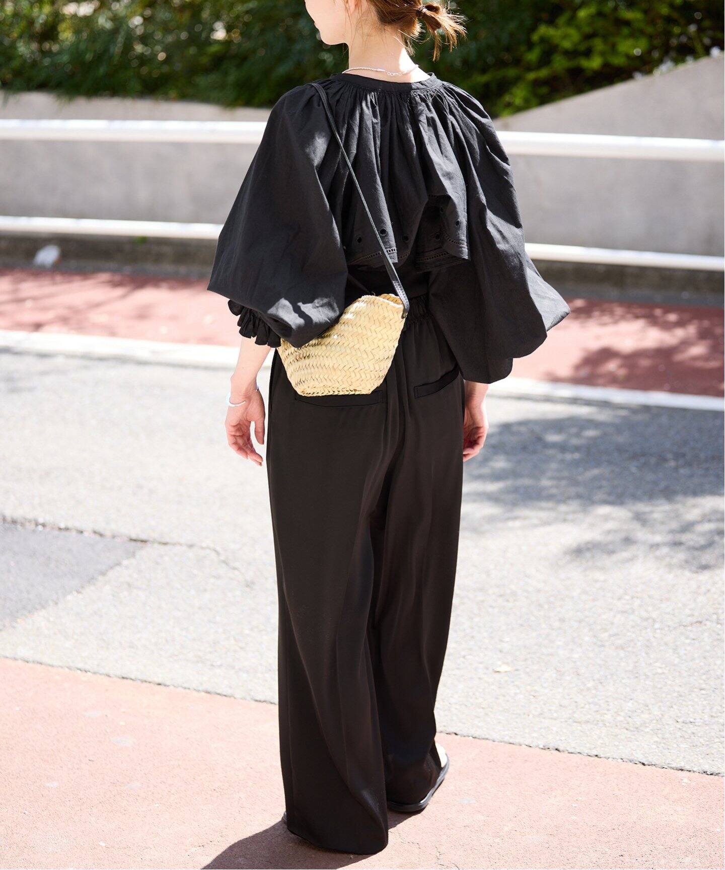 トップス crinkle crinkle crinkle spick &span crinkle crinkle crinkle 別注frill coller shirts*（シャツ